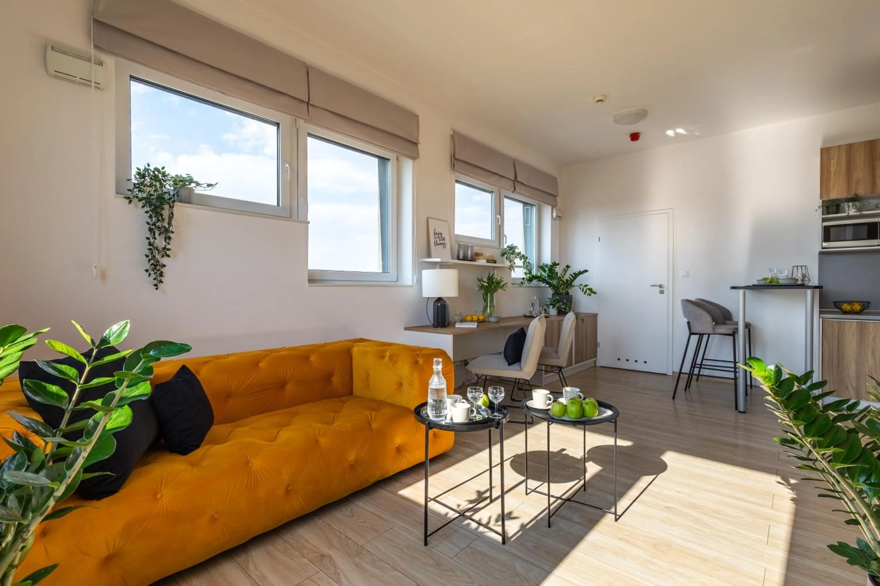 Living room in Starter 24 Wrocław