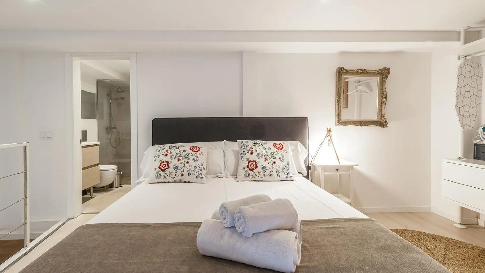 Bed in Can Blau Homes Turismo de Interior