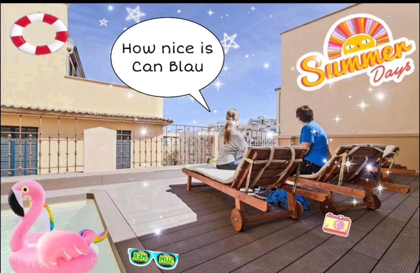 Bird's eye view in Can Blau Homes Turismo de Interior