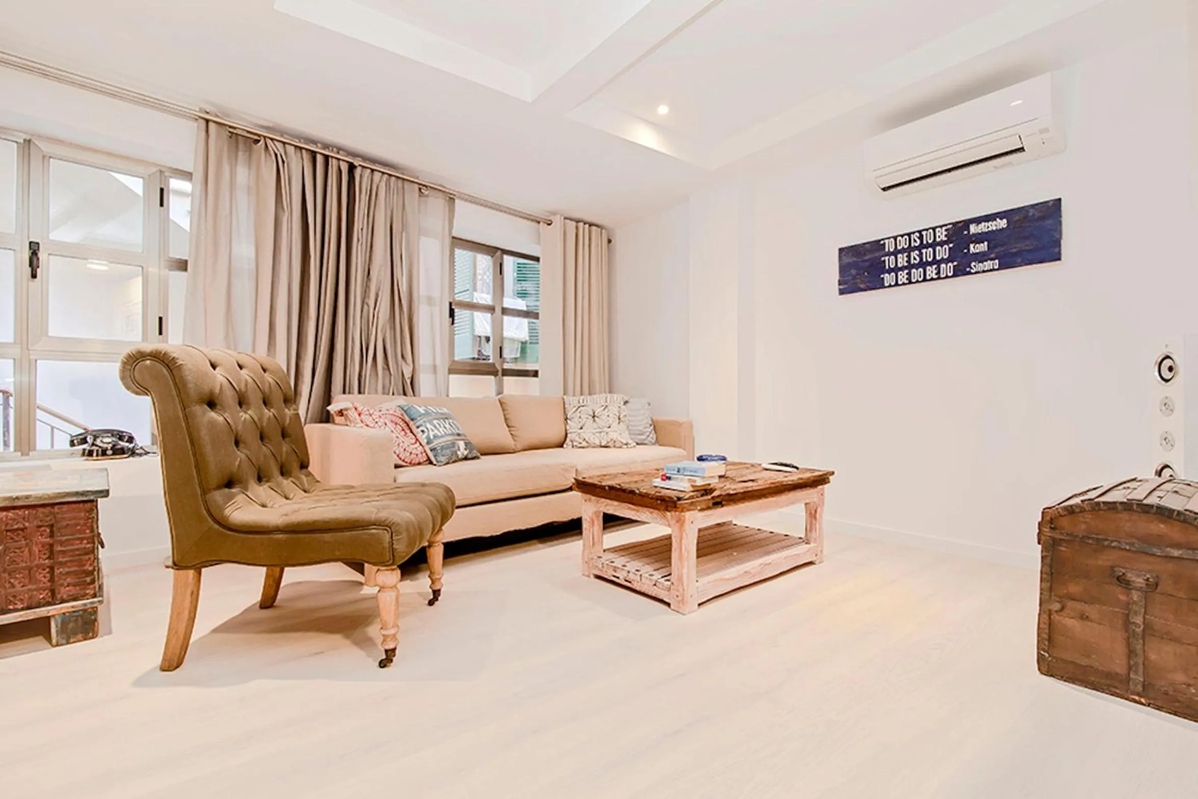 Living room in Can Blau Homes Turismo de Interior