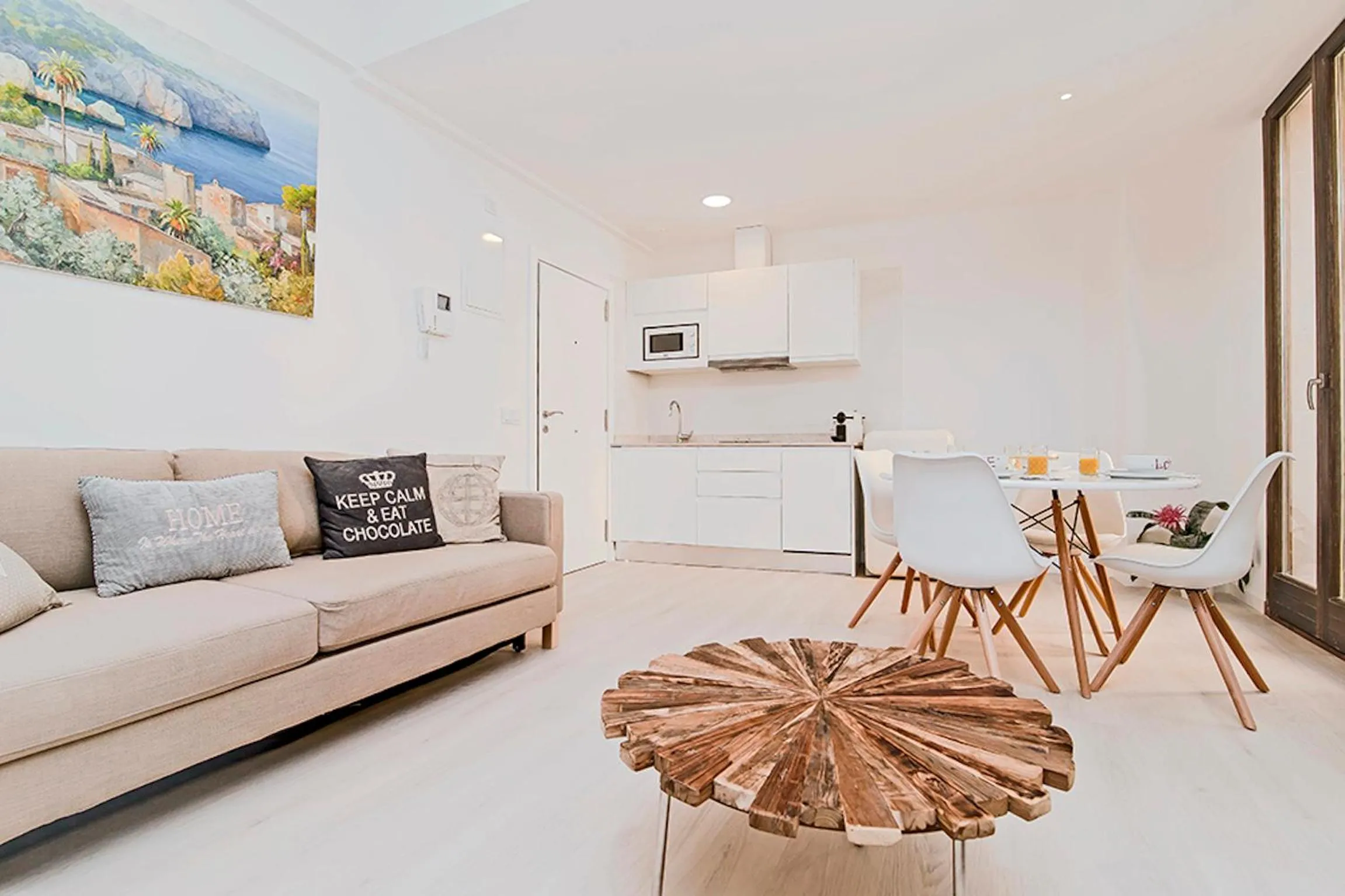 Kitchen or kitchenette in Can Blau Homes Turismo de Interior