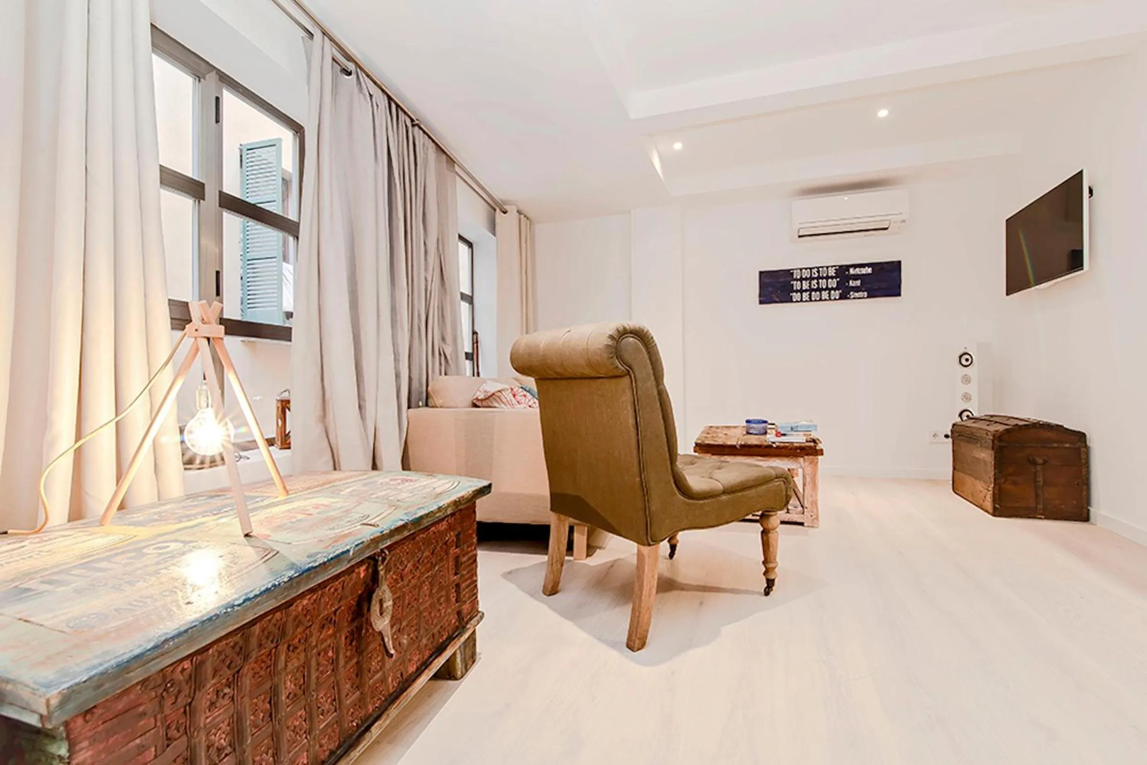 TV and multimedia in Can Blau Homes Turismo de Interior