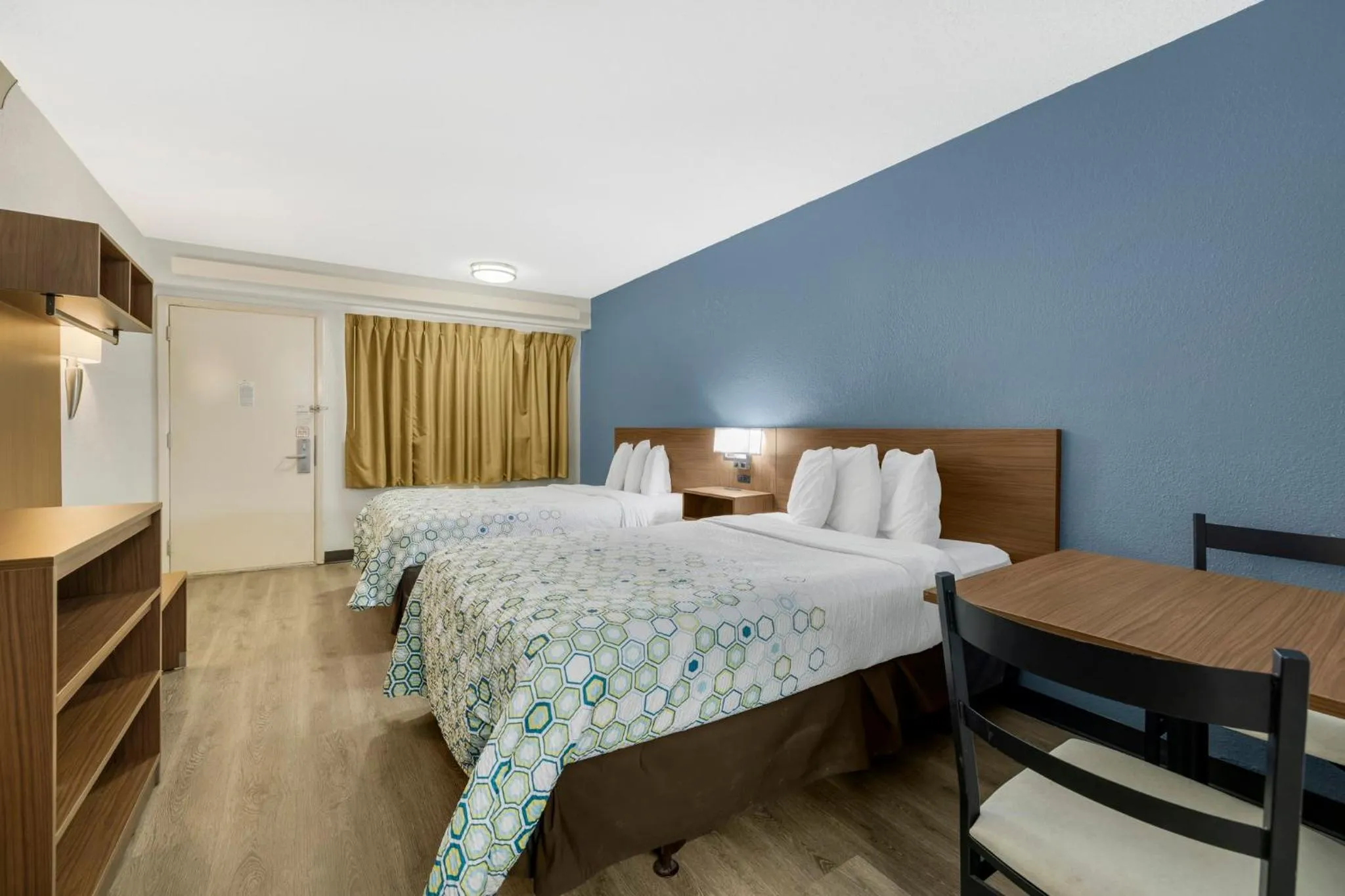 Photo of the whole room, Bed in HomeTowne Studios by Red Roof Buffalo - Niagara Airport