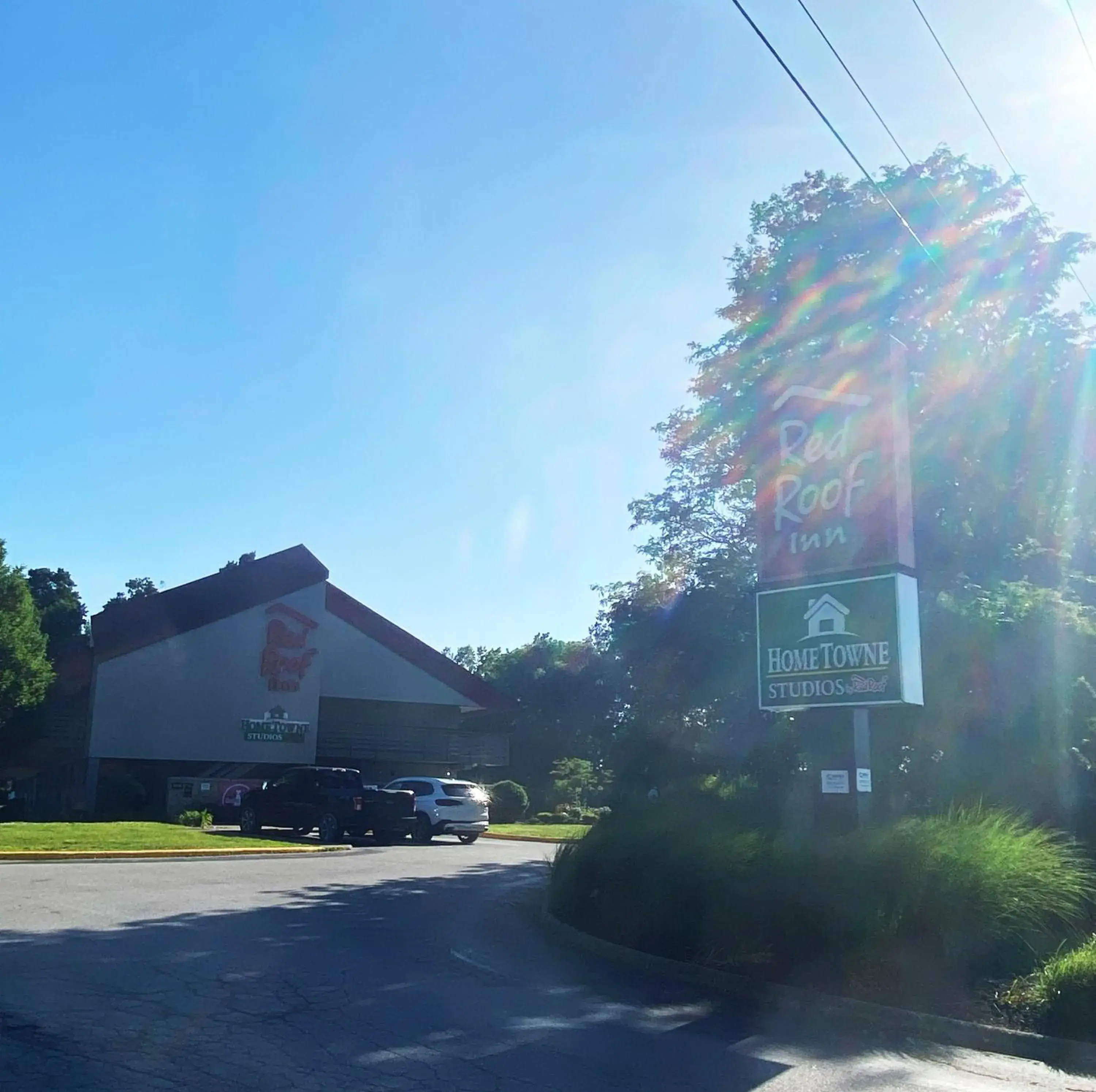 Property building in HomeTowne Studios by Red Roof Buffalo - Niagara Airport Property building in HomeTowne Studios by Red Roof Buffalo - Niagara Airport