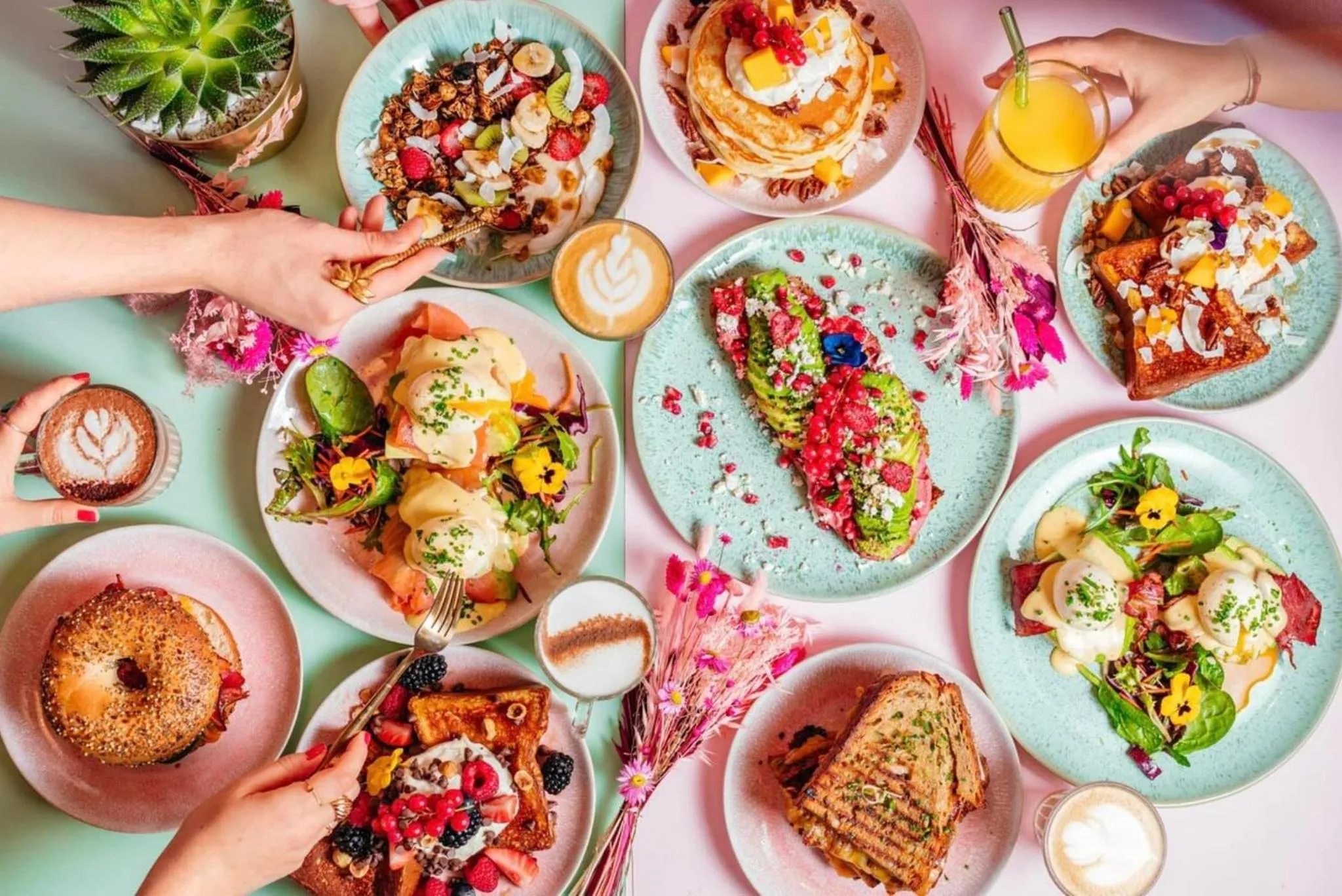 Breakfast in Oasis Luxe Boutique Suites by BQA