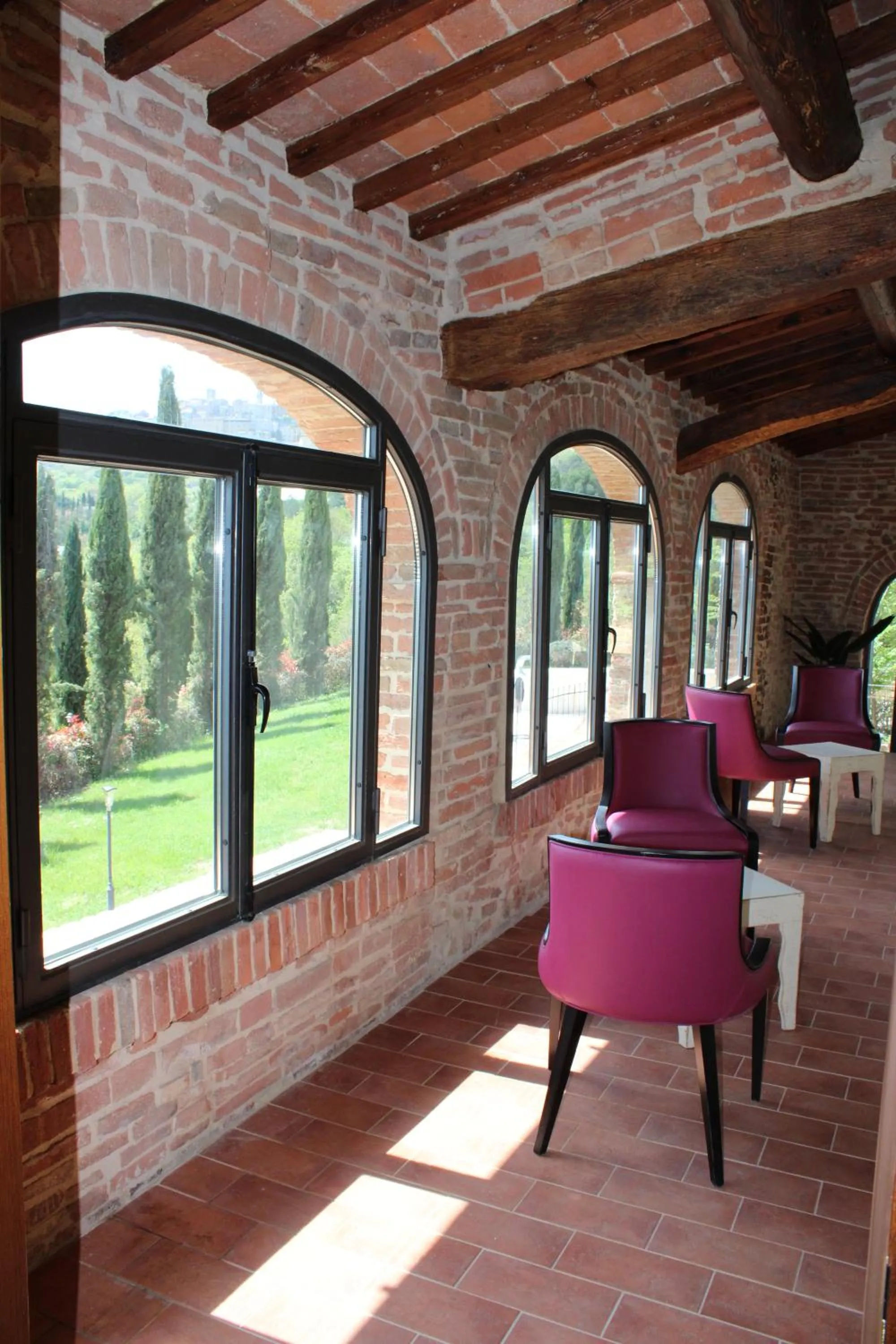 Patio in Nuovo Etruria Resort