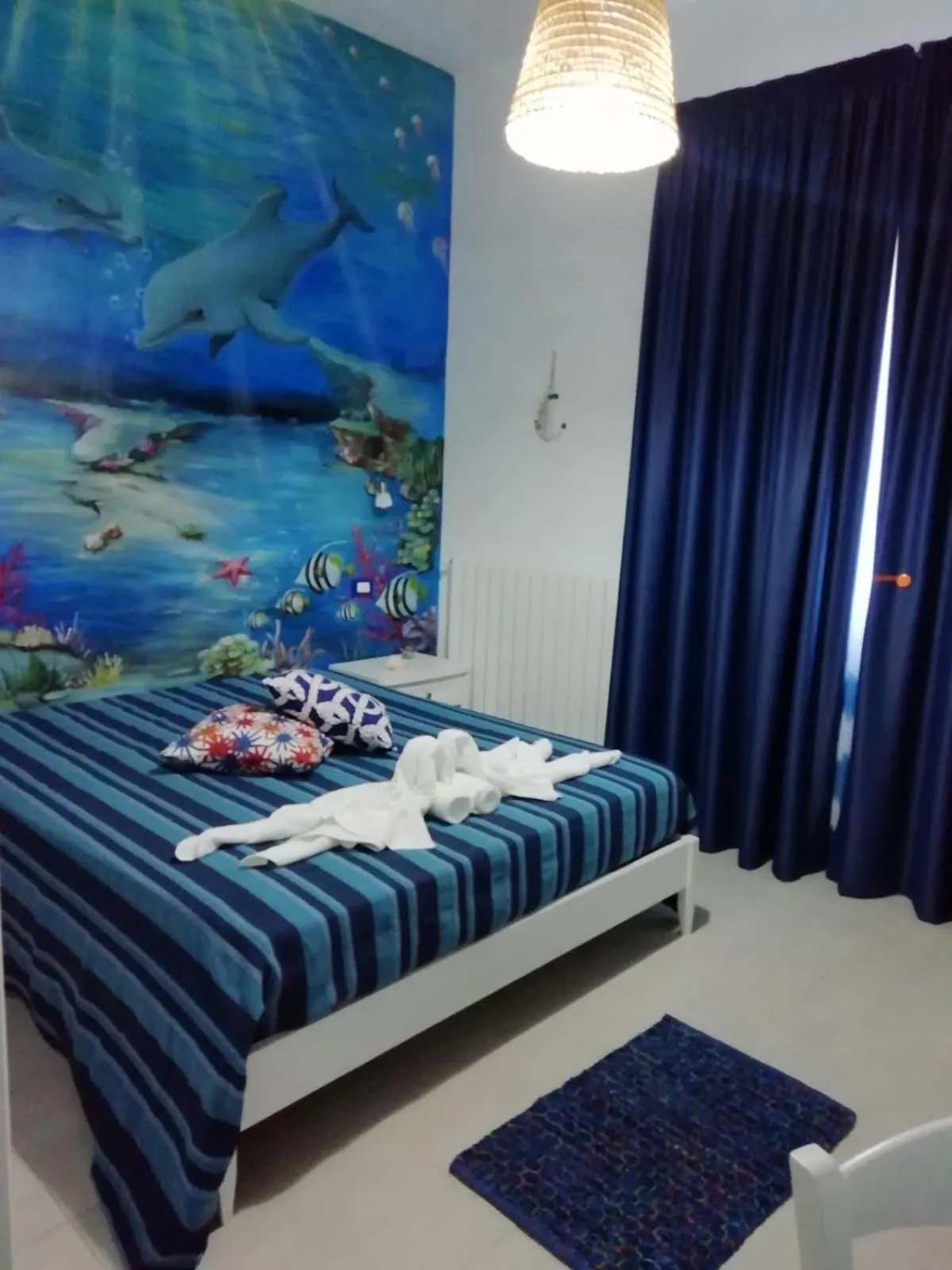 Bed in B&B Albatros