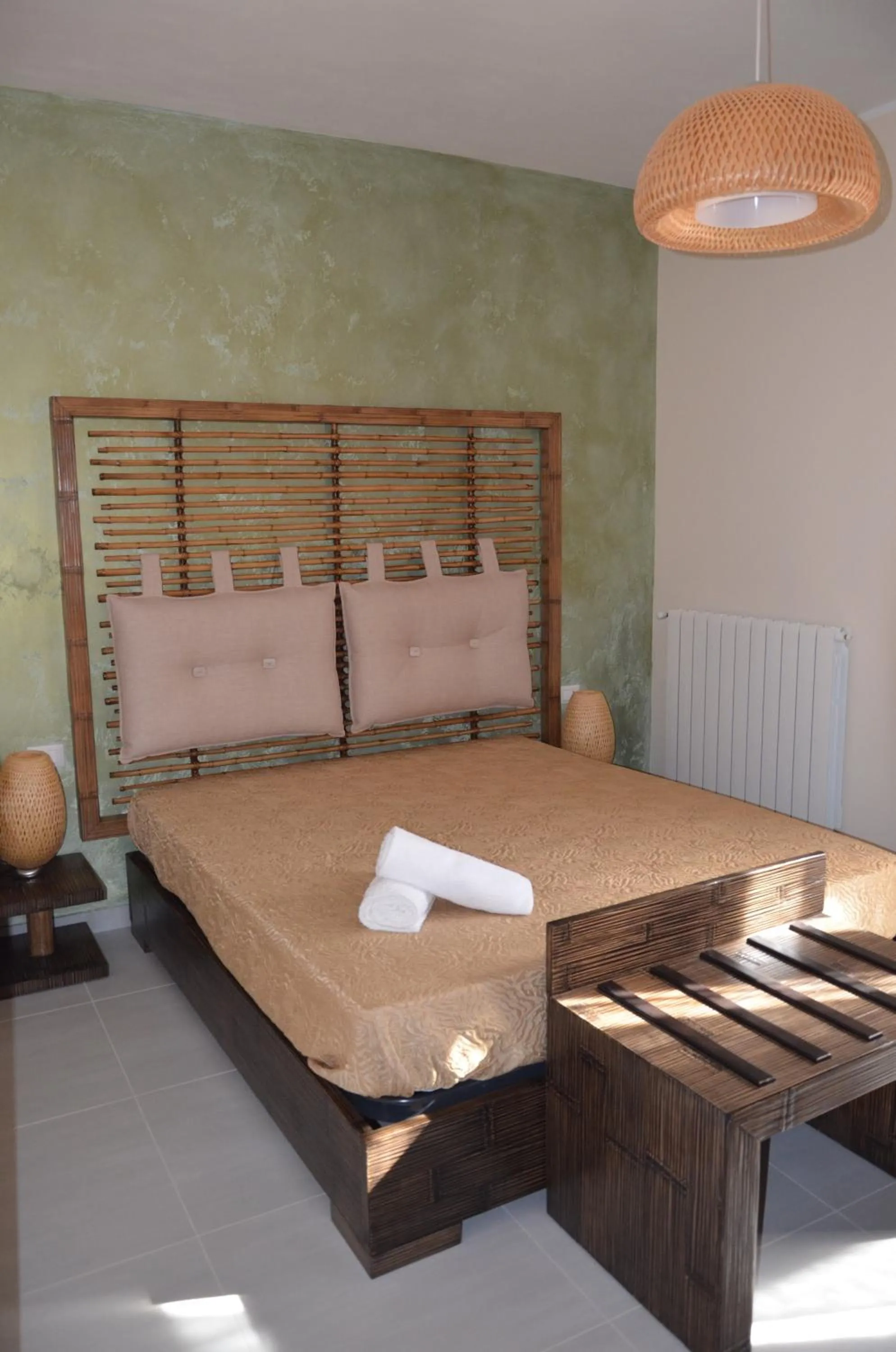 Bed in B&B Albatros