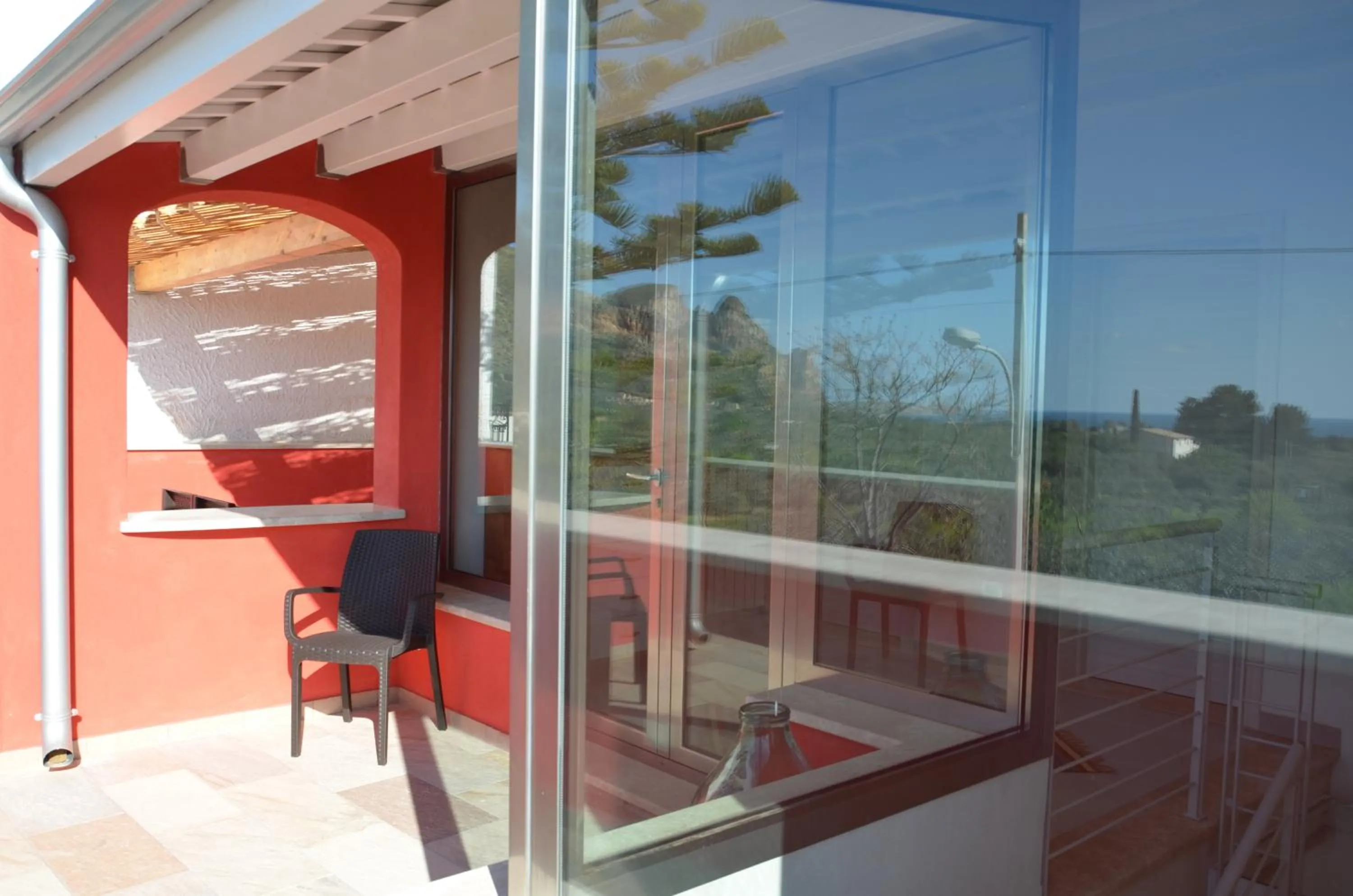 Patio in B&B Albatros