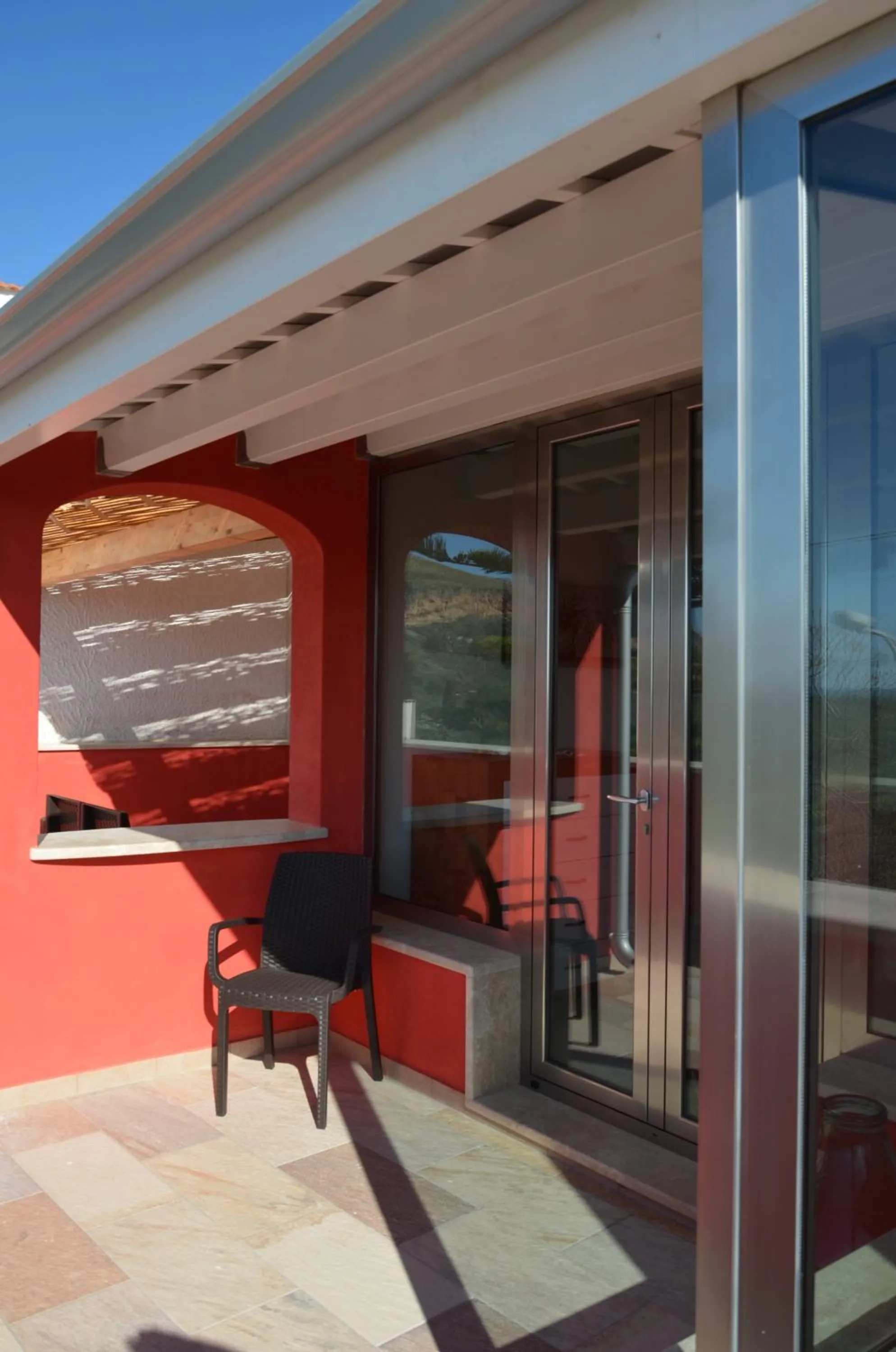 Patio in B&B Albatros