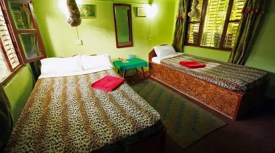 Standard Twin Room with Garden View in Chitwan Gaida Lodge - Animal Lovers & Birdwatchers Paradise Standard Twin Room with Garden View in Chitwan Gaida Lodge - Animal Lovers & Birdwatchers Paradise