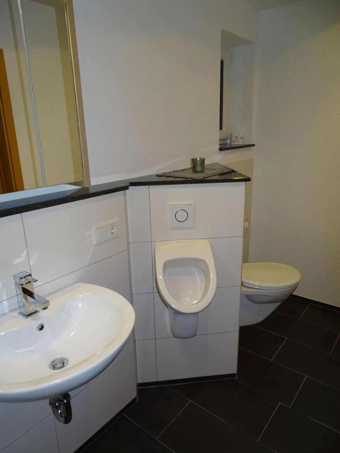 Bathroom in Ferienwohnung am Weinberg