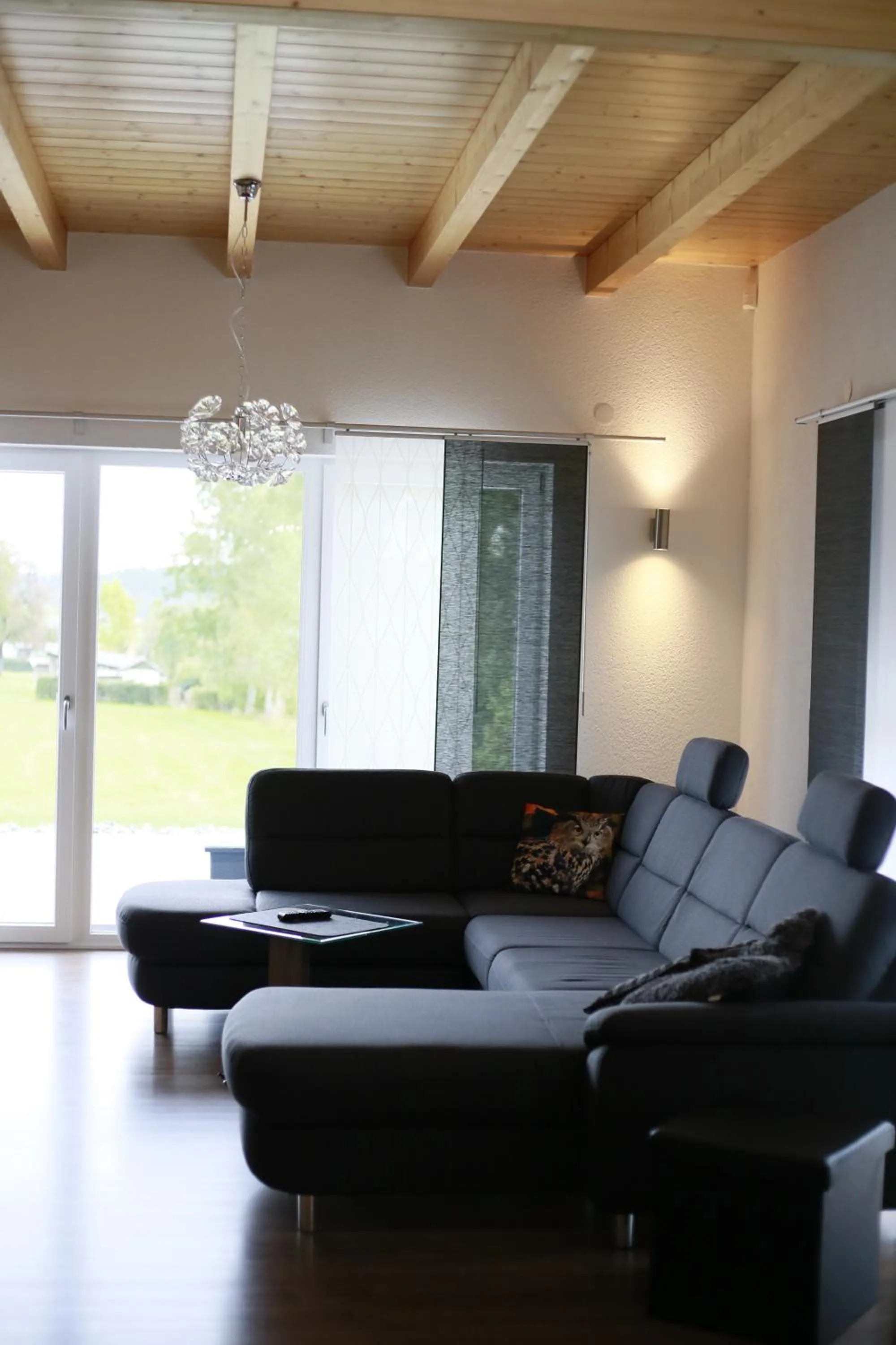 Living room in Ferienwohnung am Weinberg