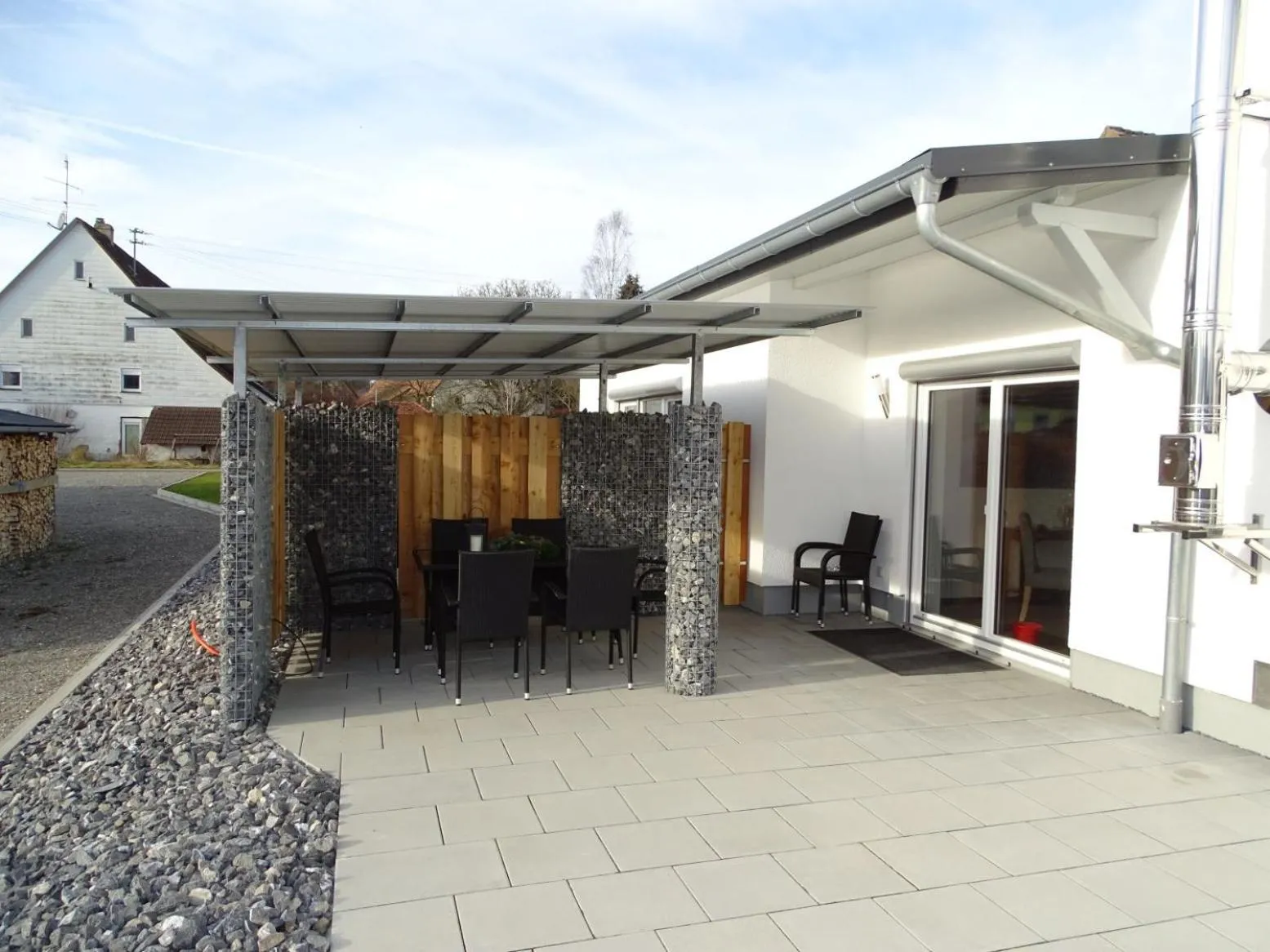 Property building in Ferienwohnung am Weinberg