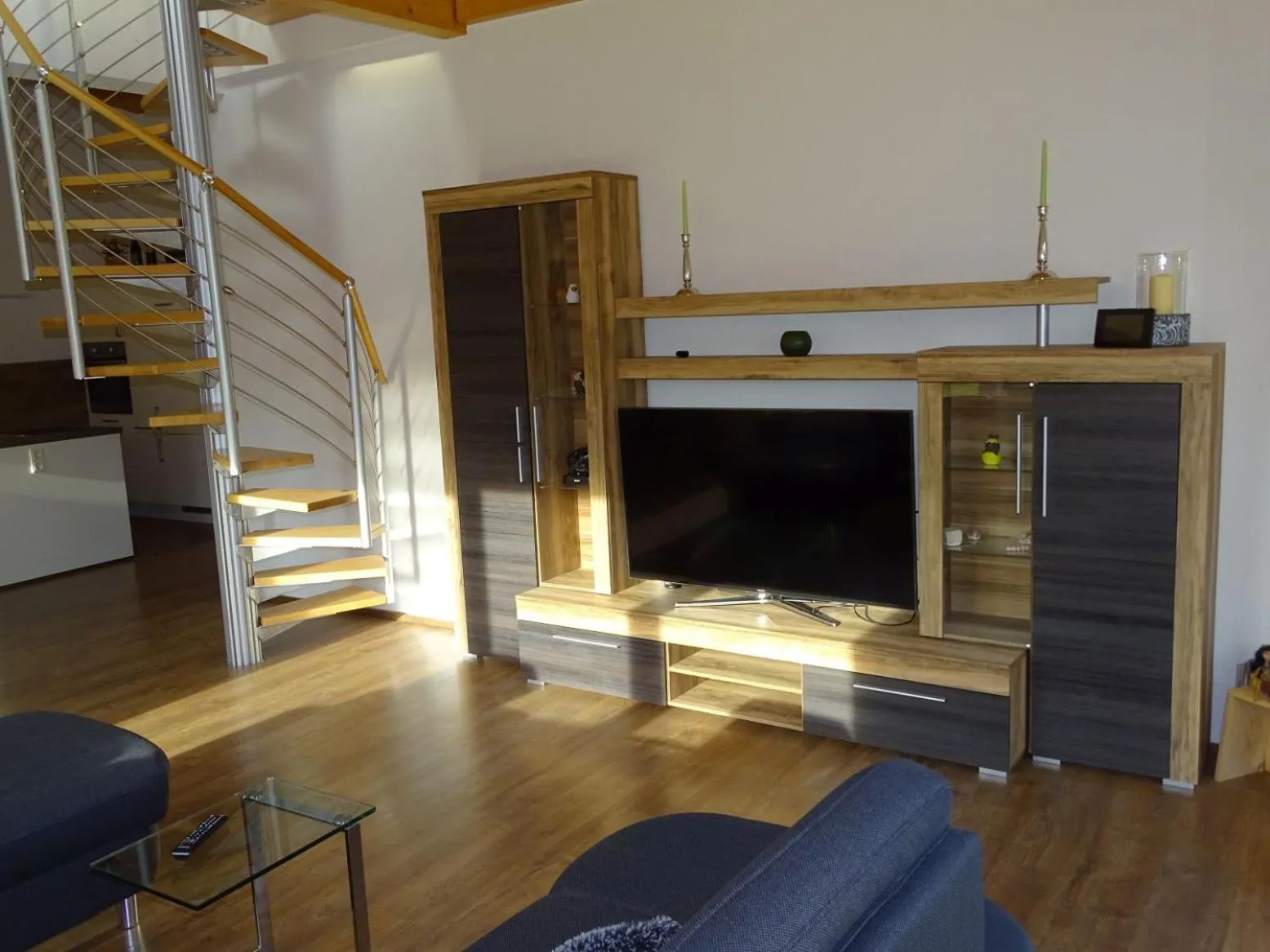Living room in Ferienwohnung am Weinberg