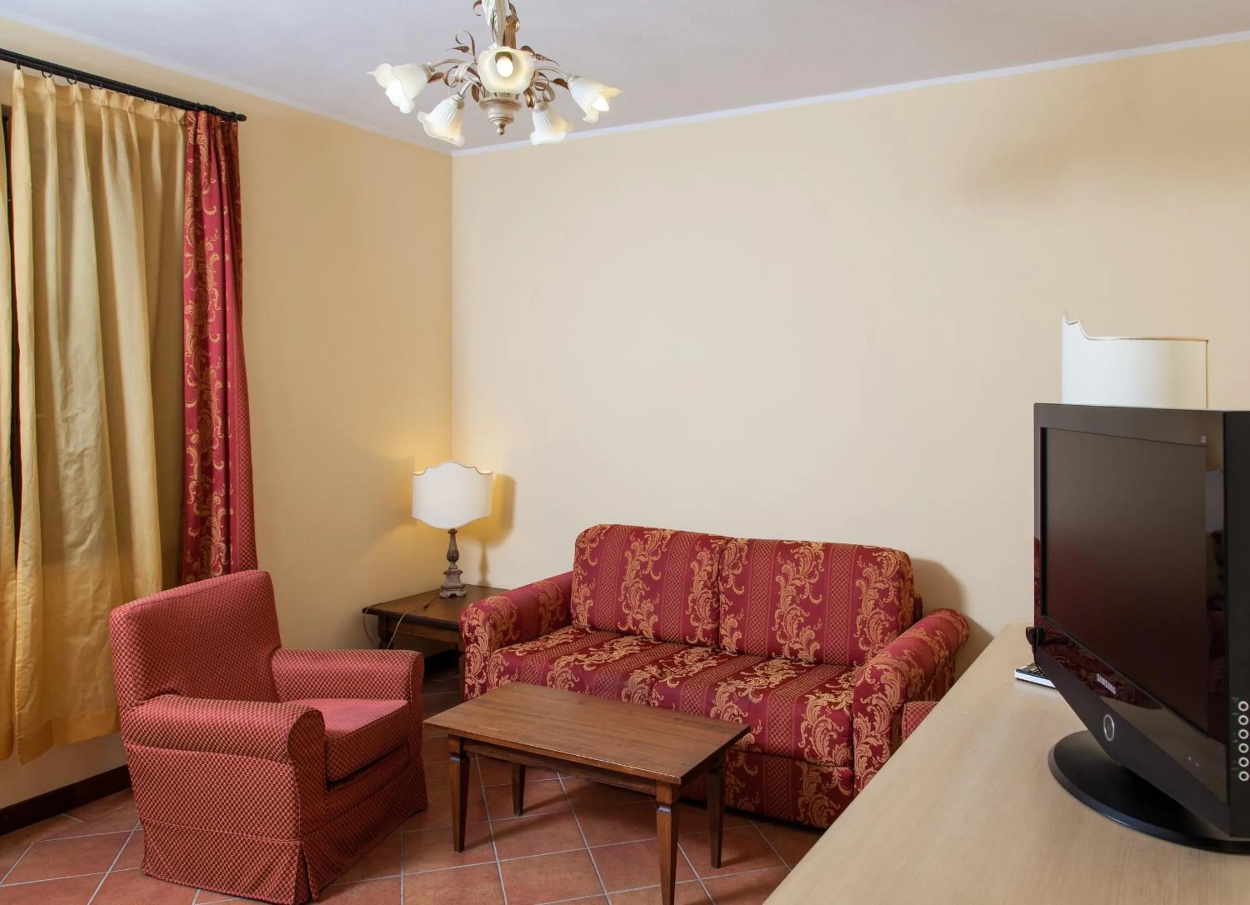 Living room in Villa Borri