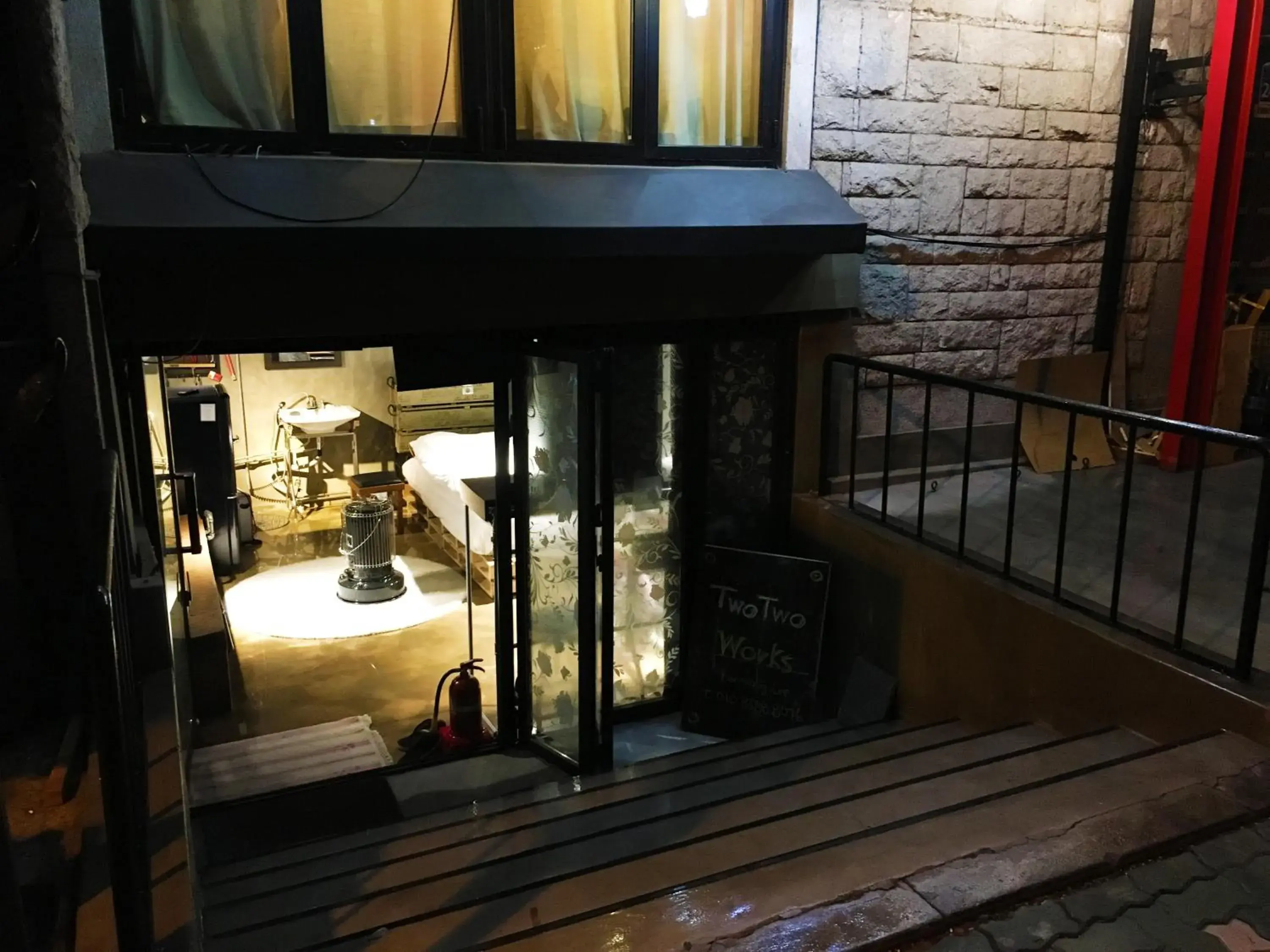 Facade/entrance in TwoTwo House Facade/entrance in TwoTwo House