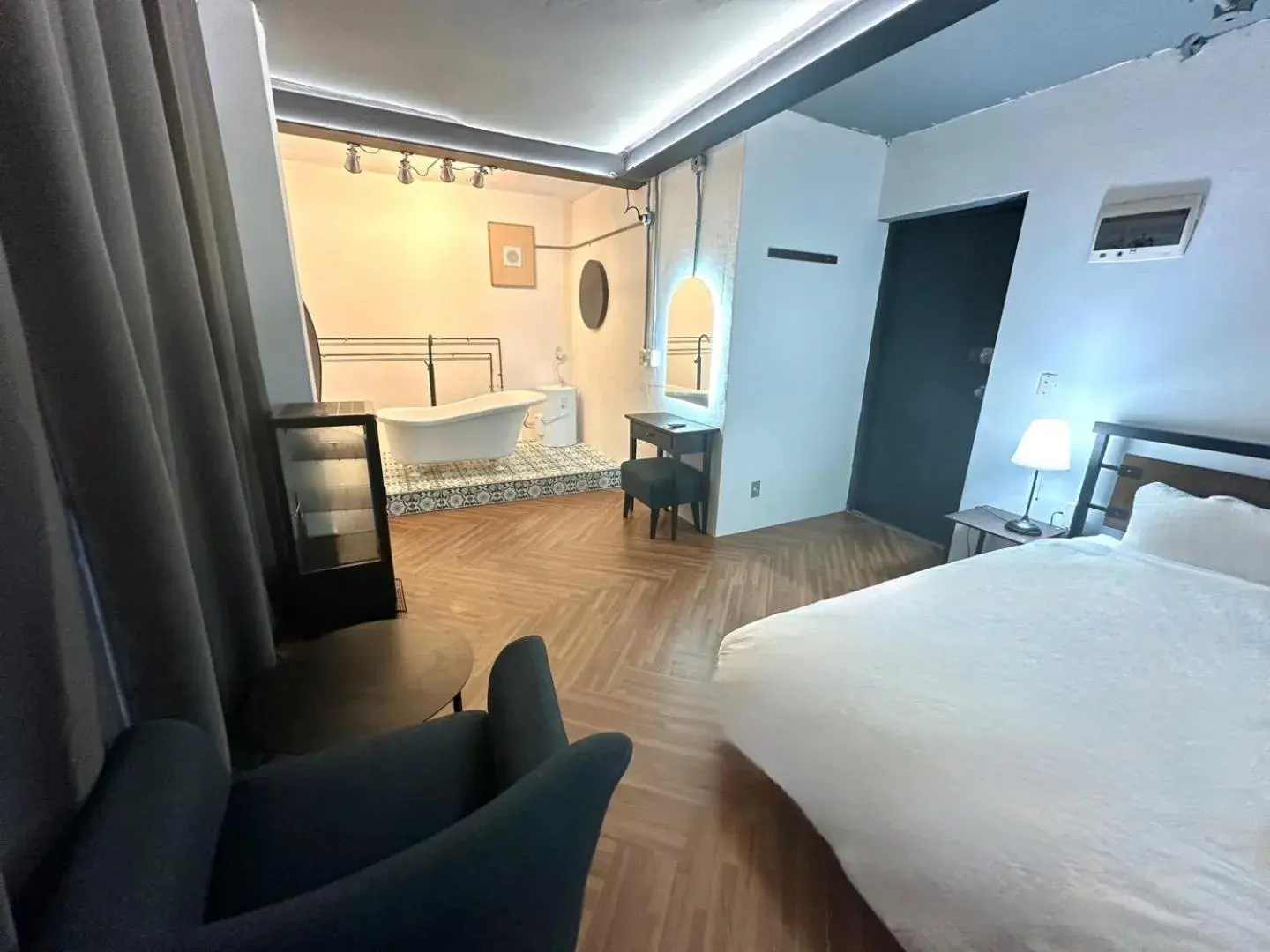 Bed in TwoTwo House Bed in TwoTwo House