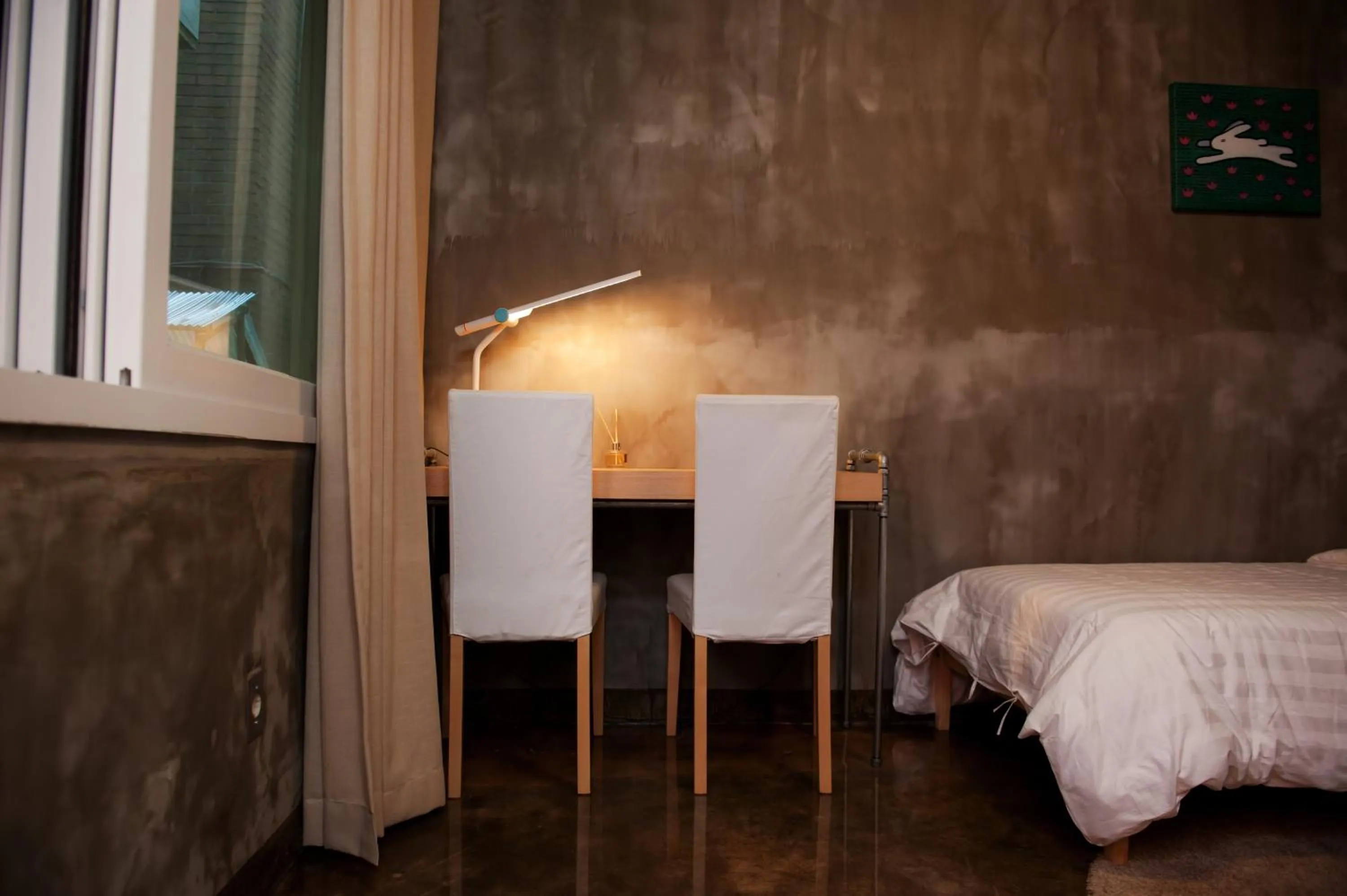 Decorative detail, Bed in TwoTwo House