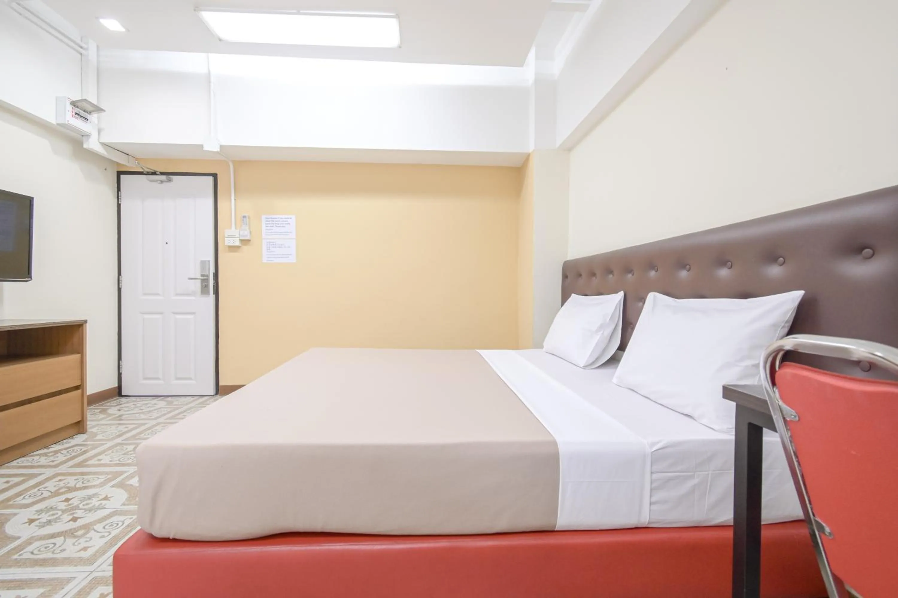 Bed in AC Habitat Bangkok