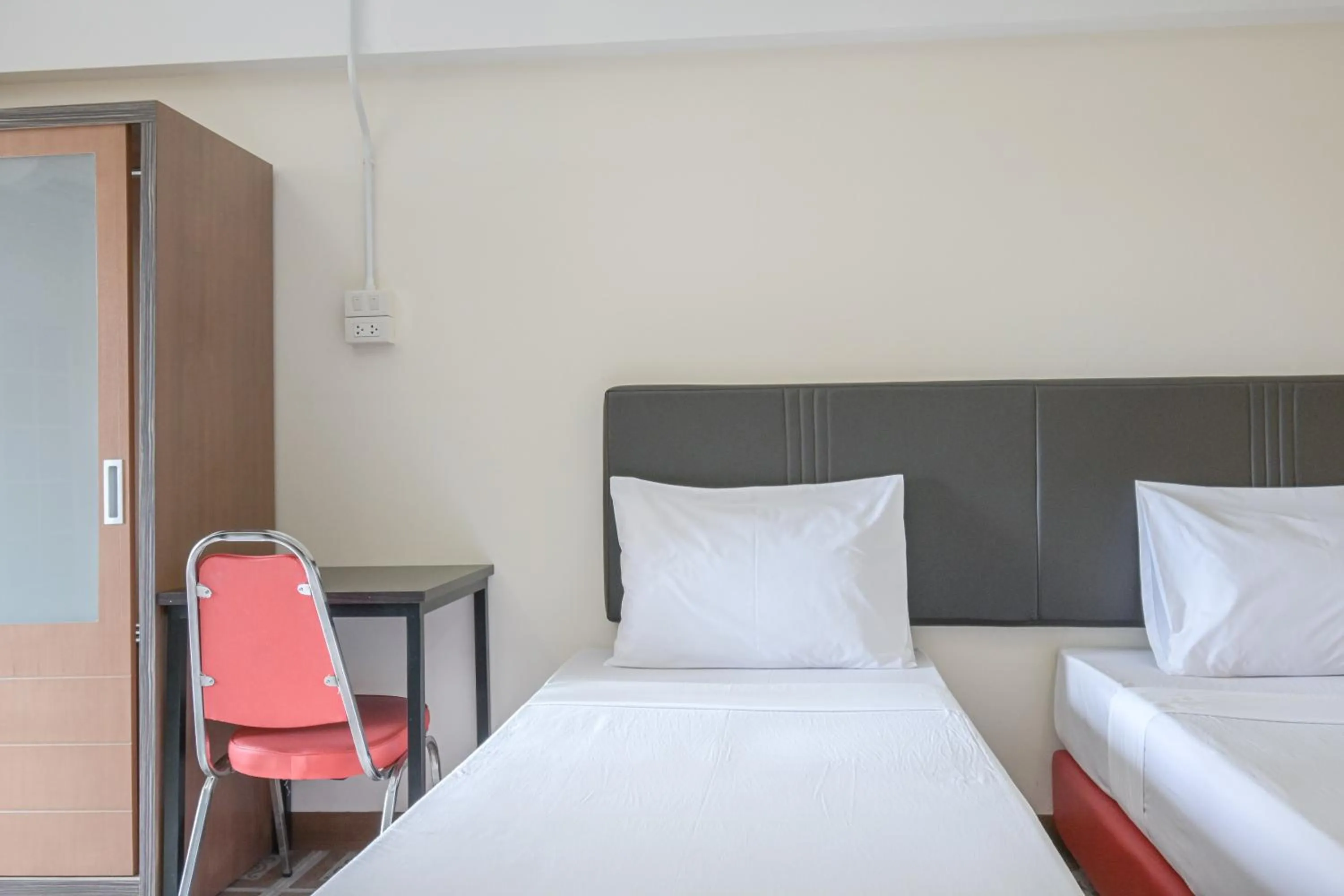 Bed in AC Habitat Bangkok