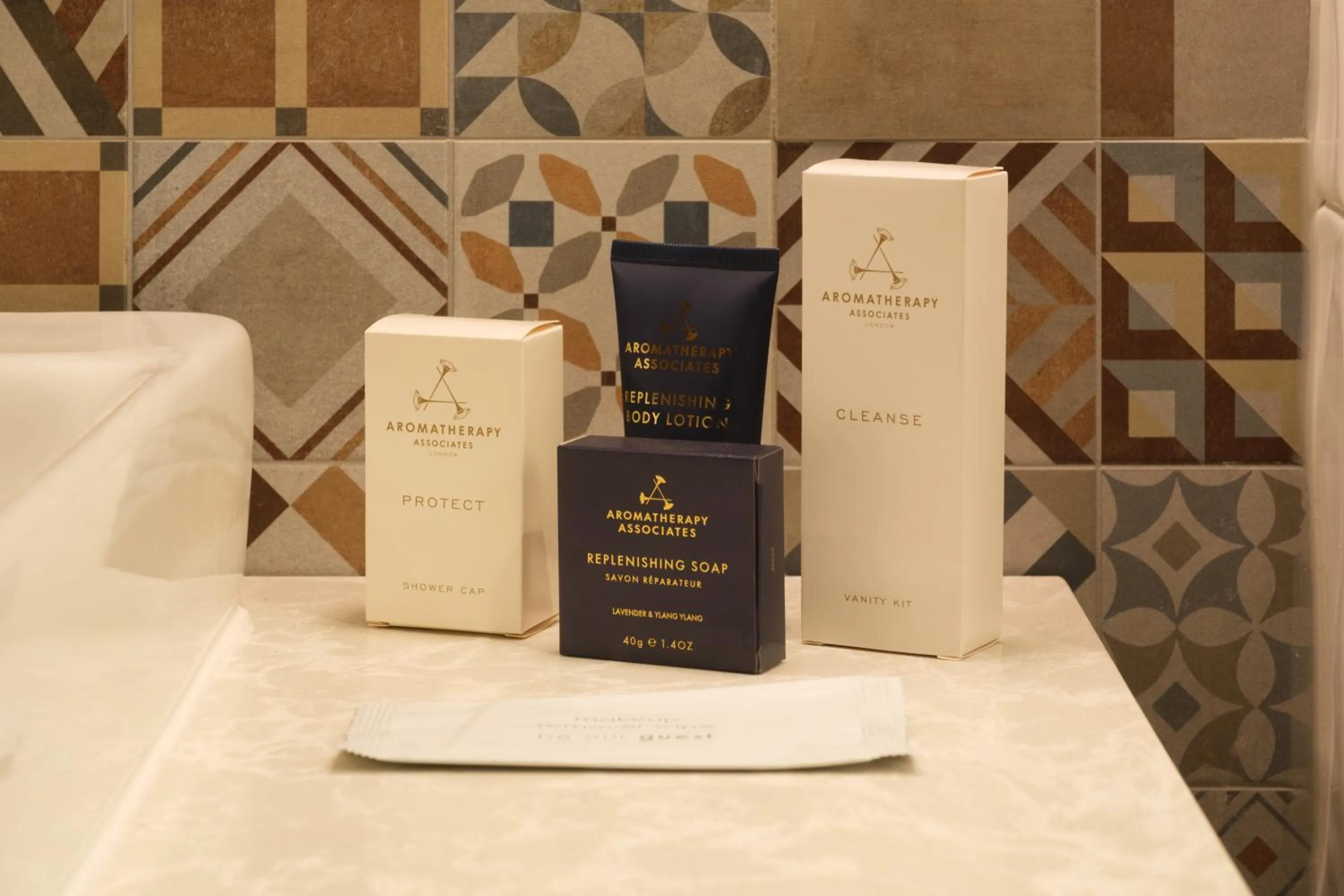 Bathroom in OS Hotel