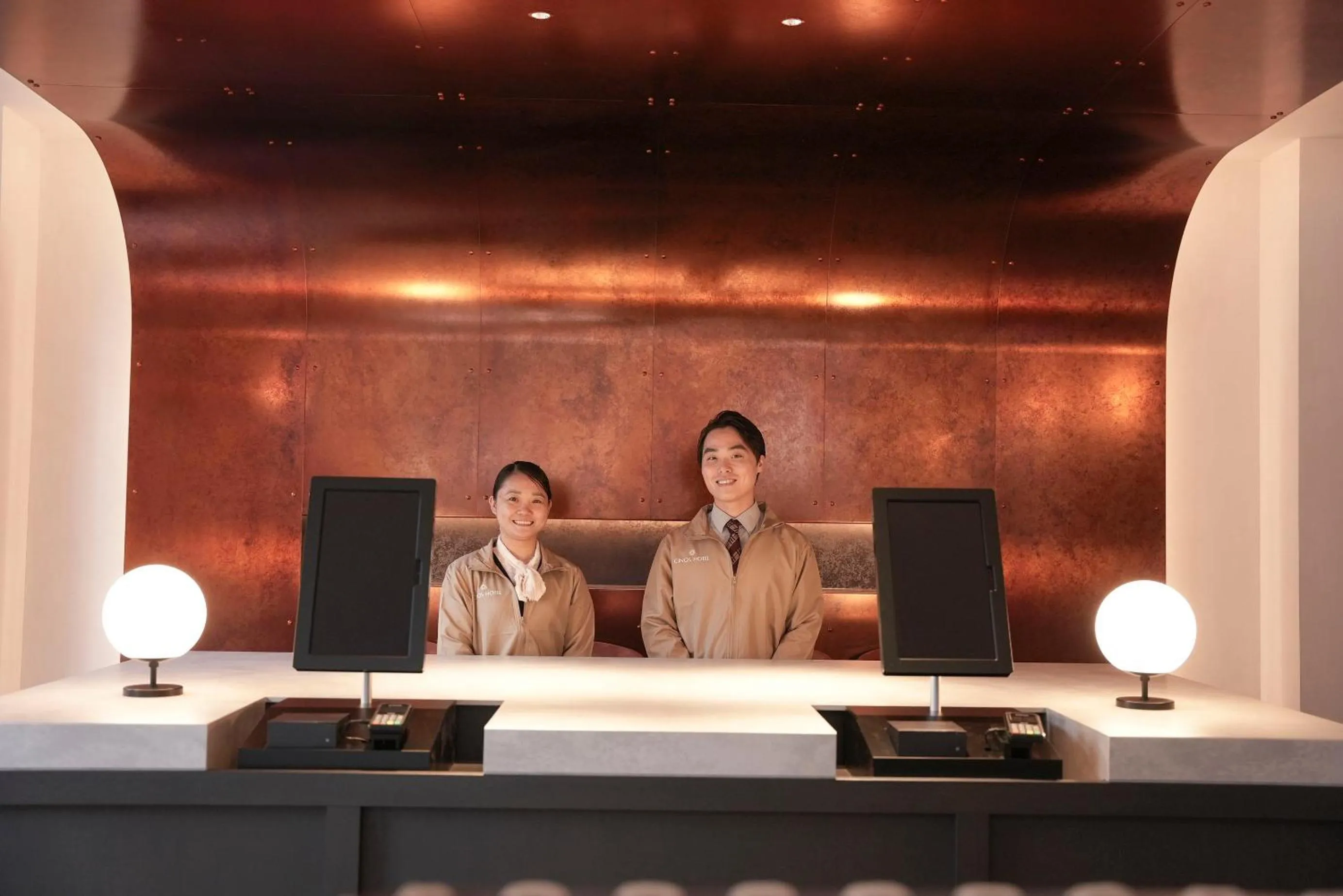 Staff in CINQS Hotel