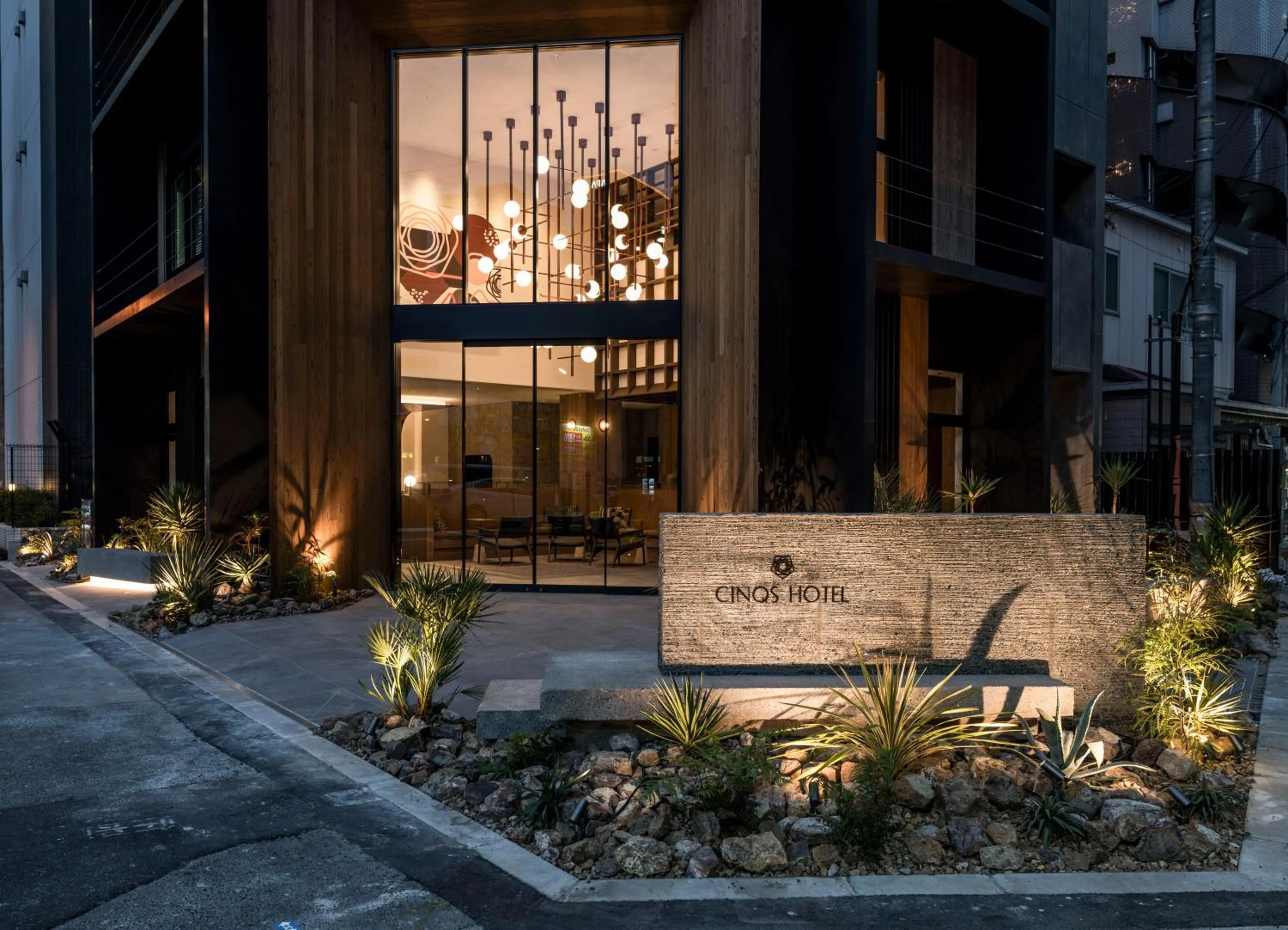 Property building in CINQS Hotel