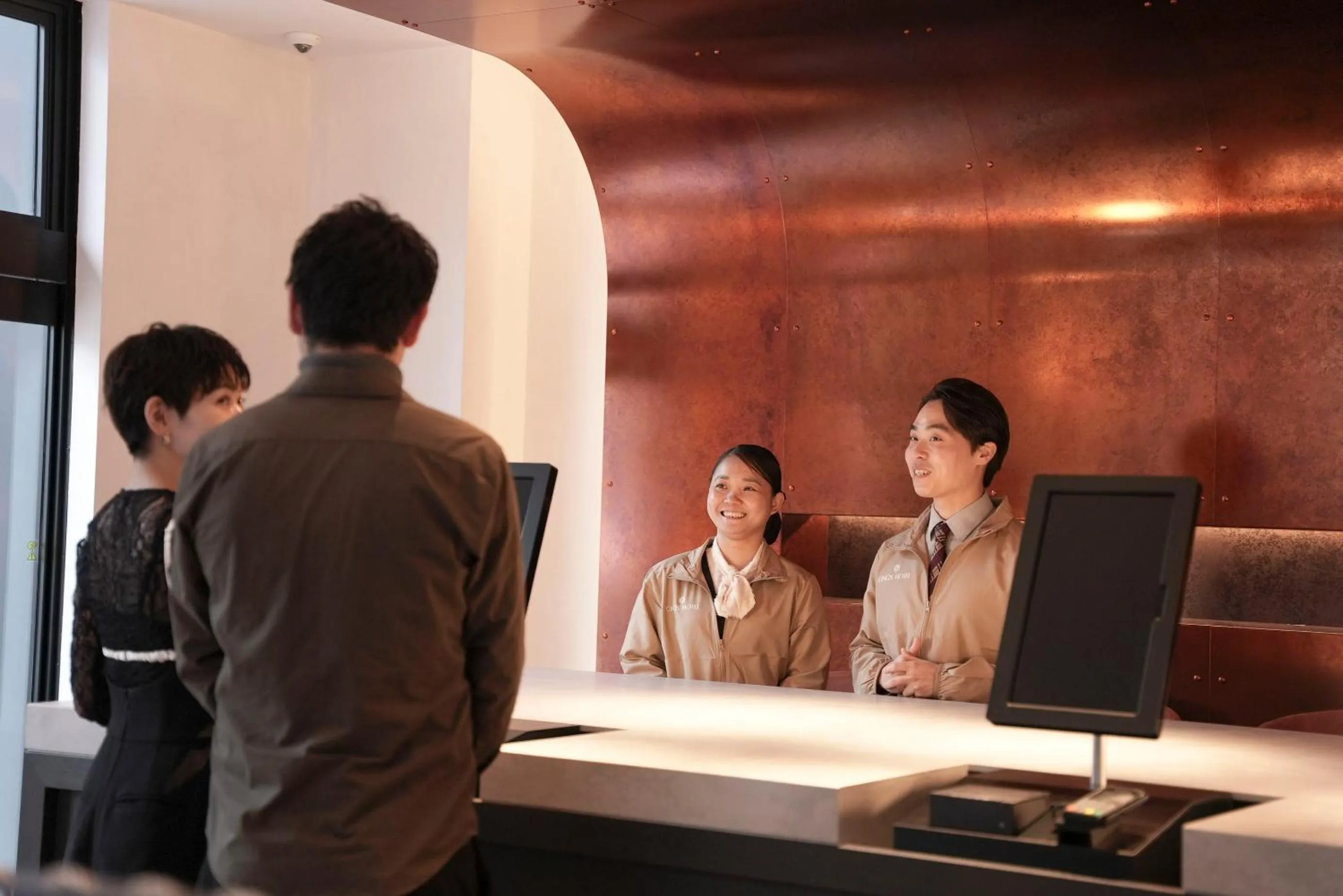 Staff in CINQS Hotel