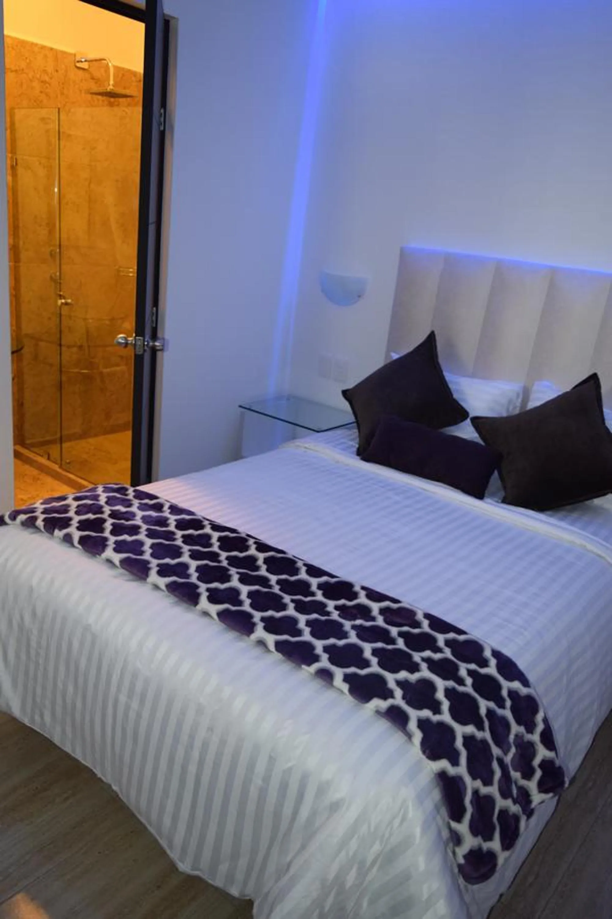 Bed in Hotel Condesa 185