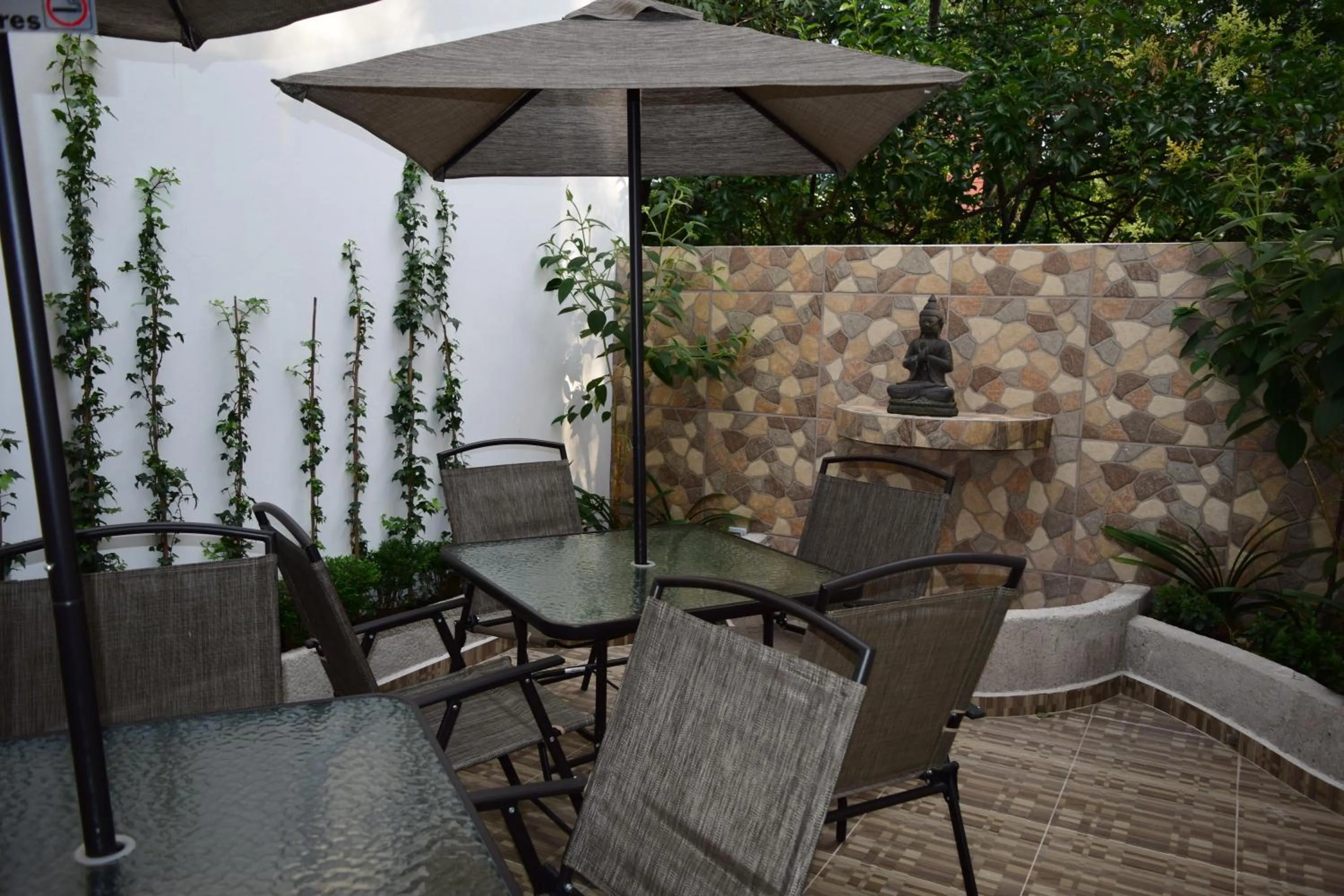 Patio in Hotel Condesa 185