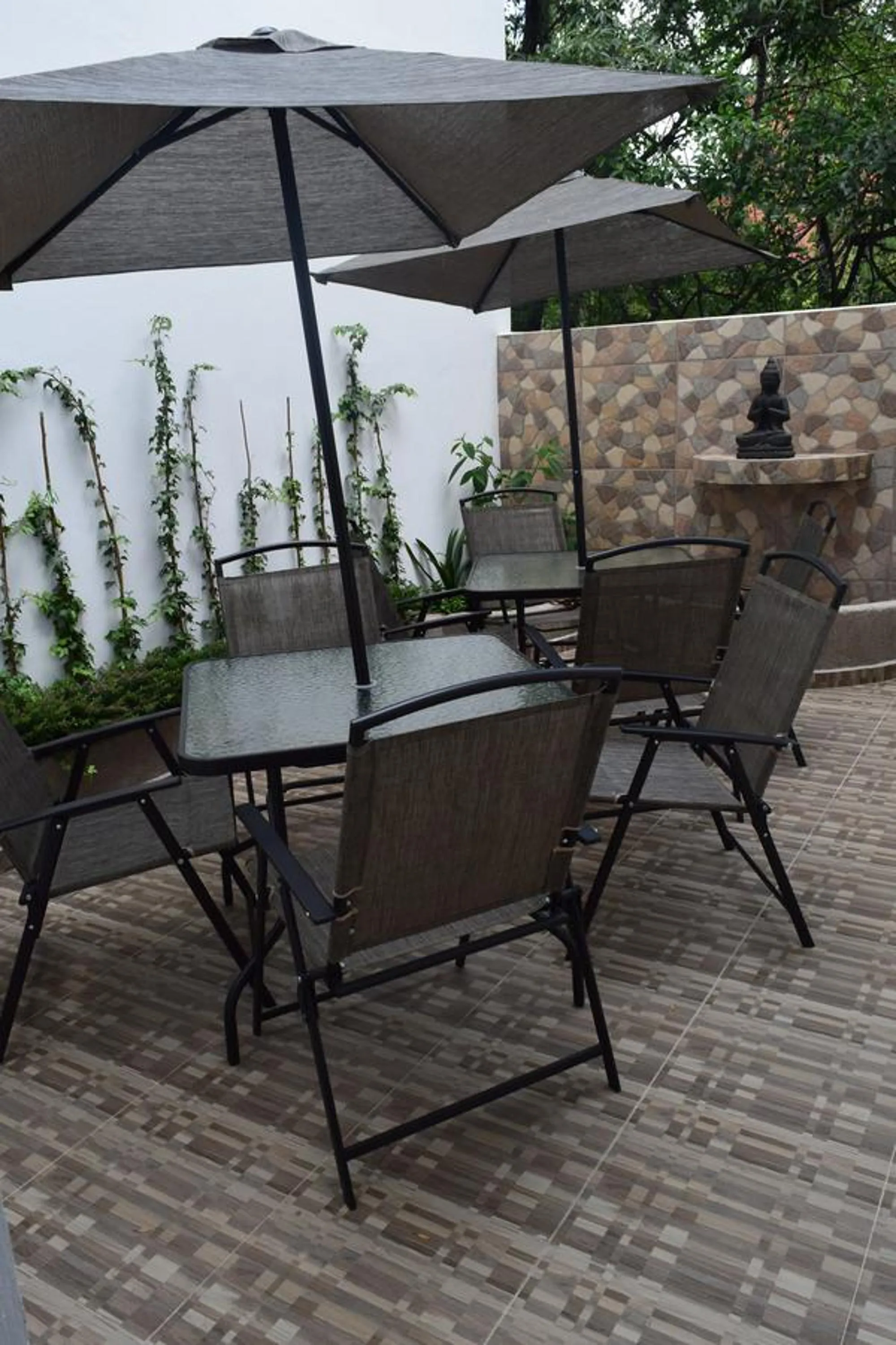 Patio in Hotel Condesa 185