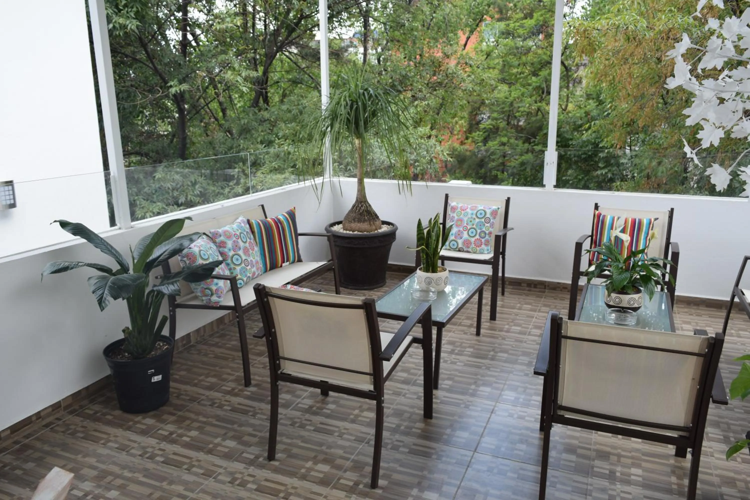 Patio in Hotel Condesa 185