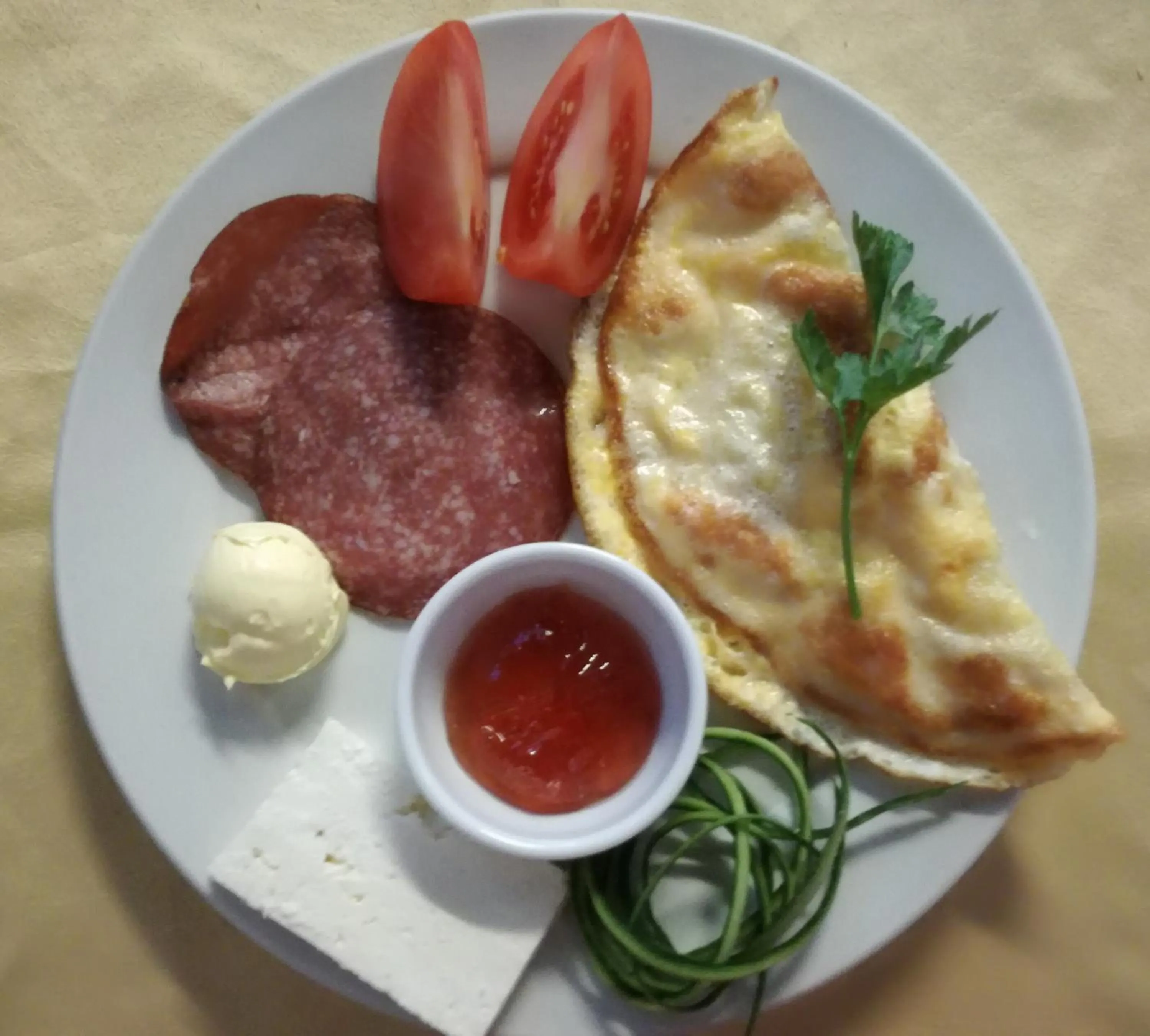 Breakfast in Hotel Continental