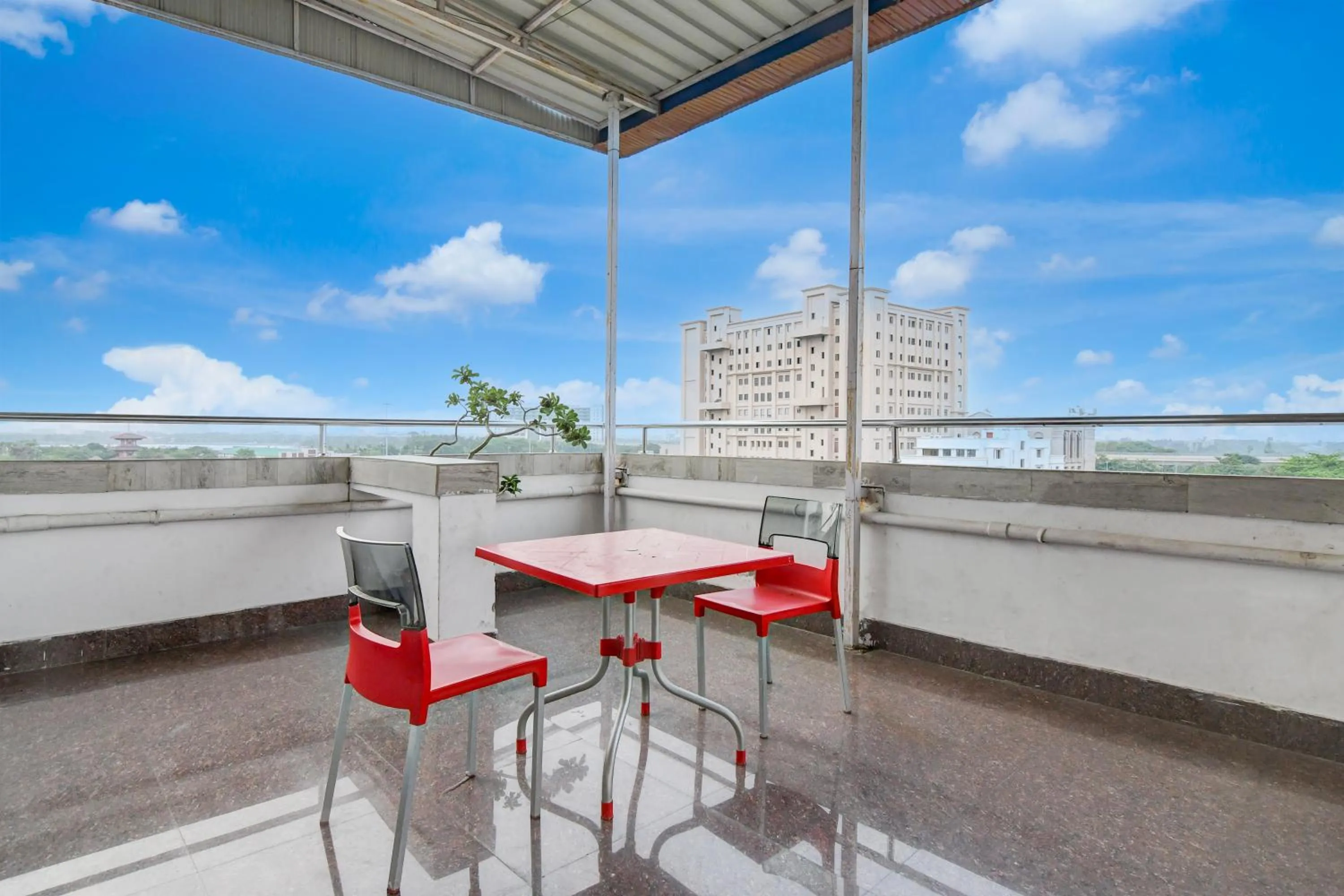 Balcony/Terrace in FabHotel Prime Eco Park - New Town