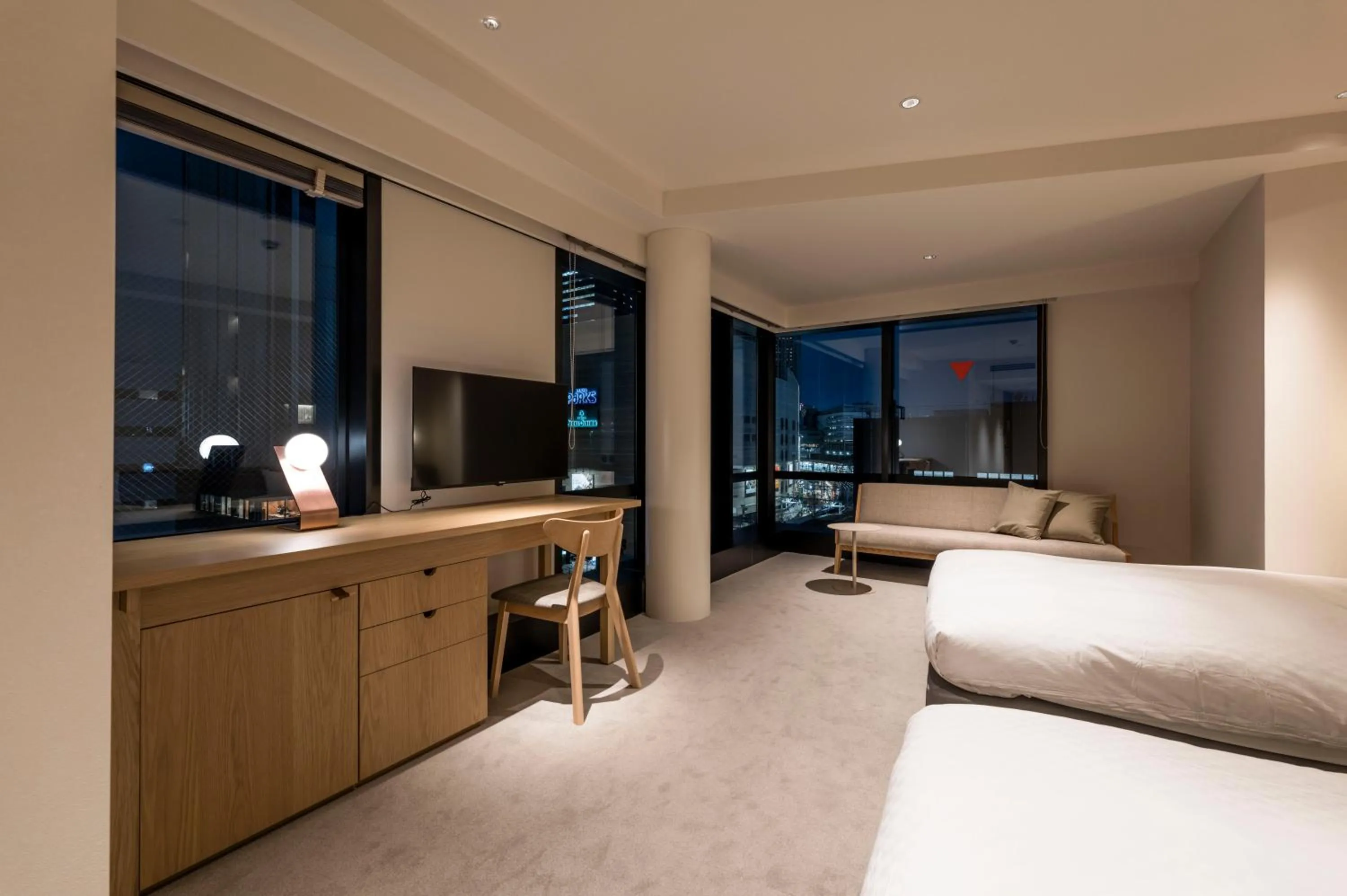 Bed in Hotel S-Presso South II