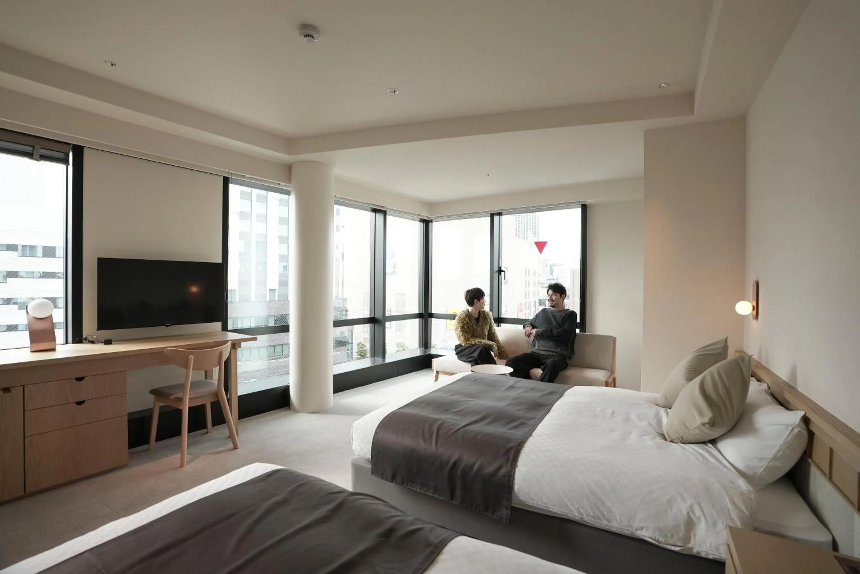 Bed in Hotel S-Presso South II