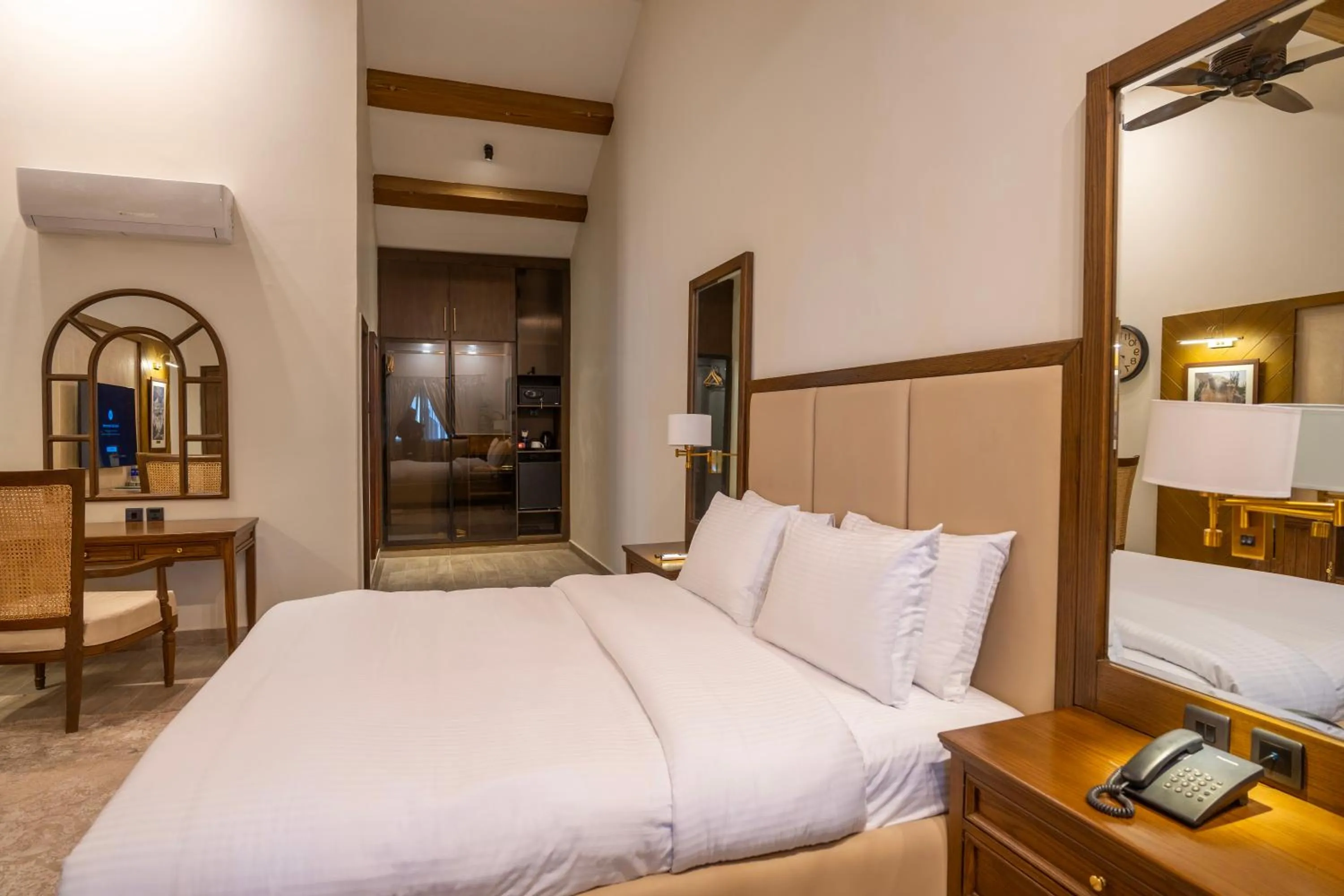 Bed in K2 Hotel by Green Pak Skardu