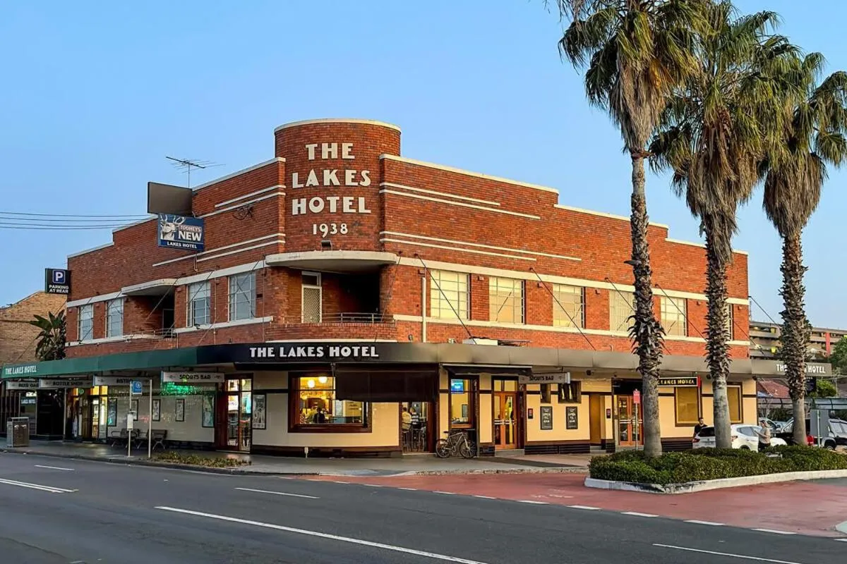 Property building in The Lakes Hotel, Rosebery
