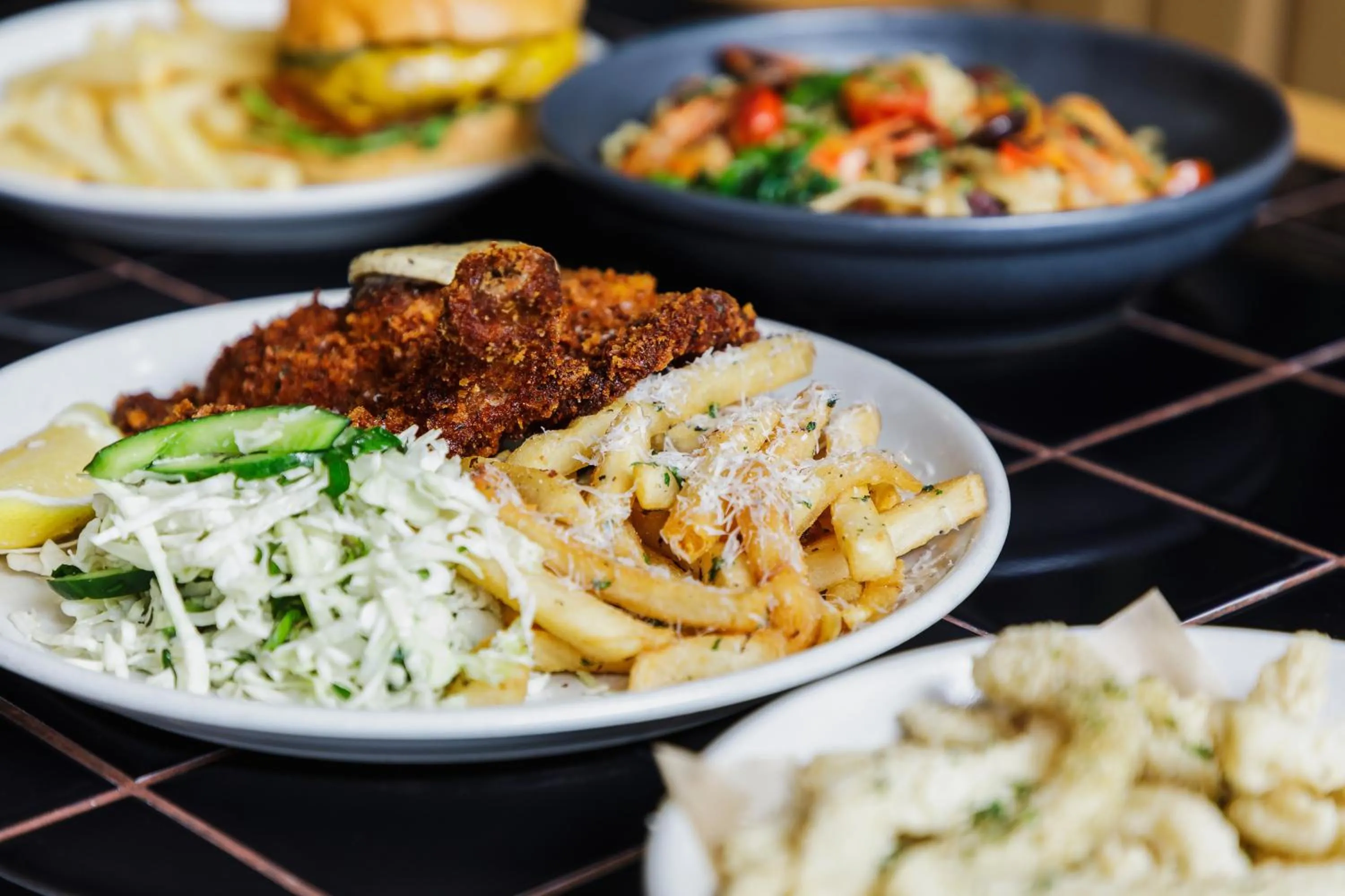 Food close-up in The Lakes Hotel, Rosebery