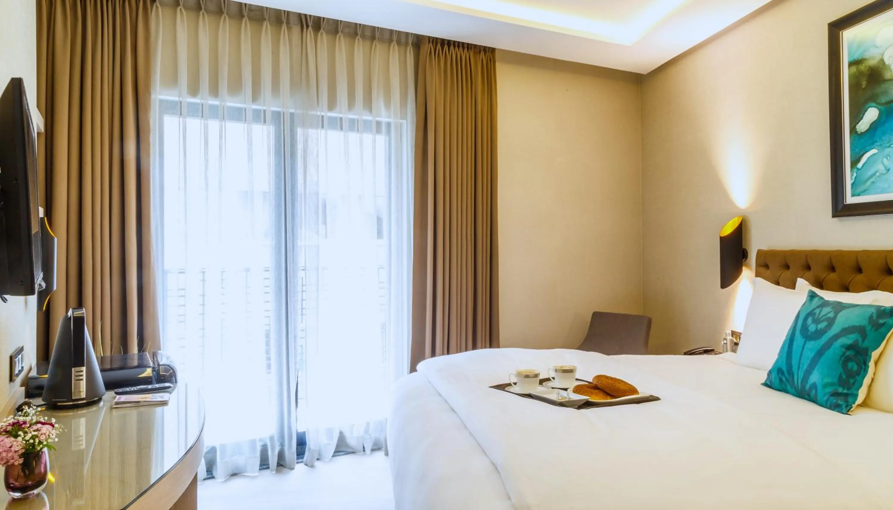 Photo of the whole room, Bed in Barbera Hotel