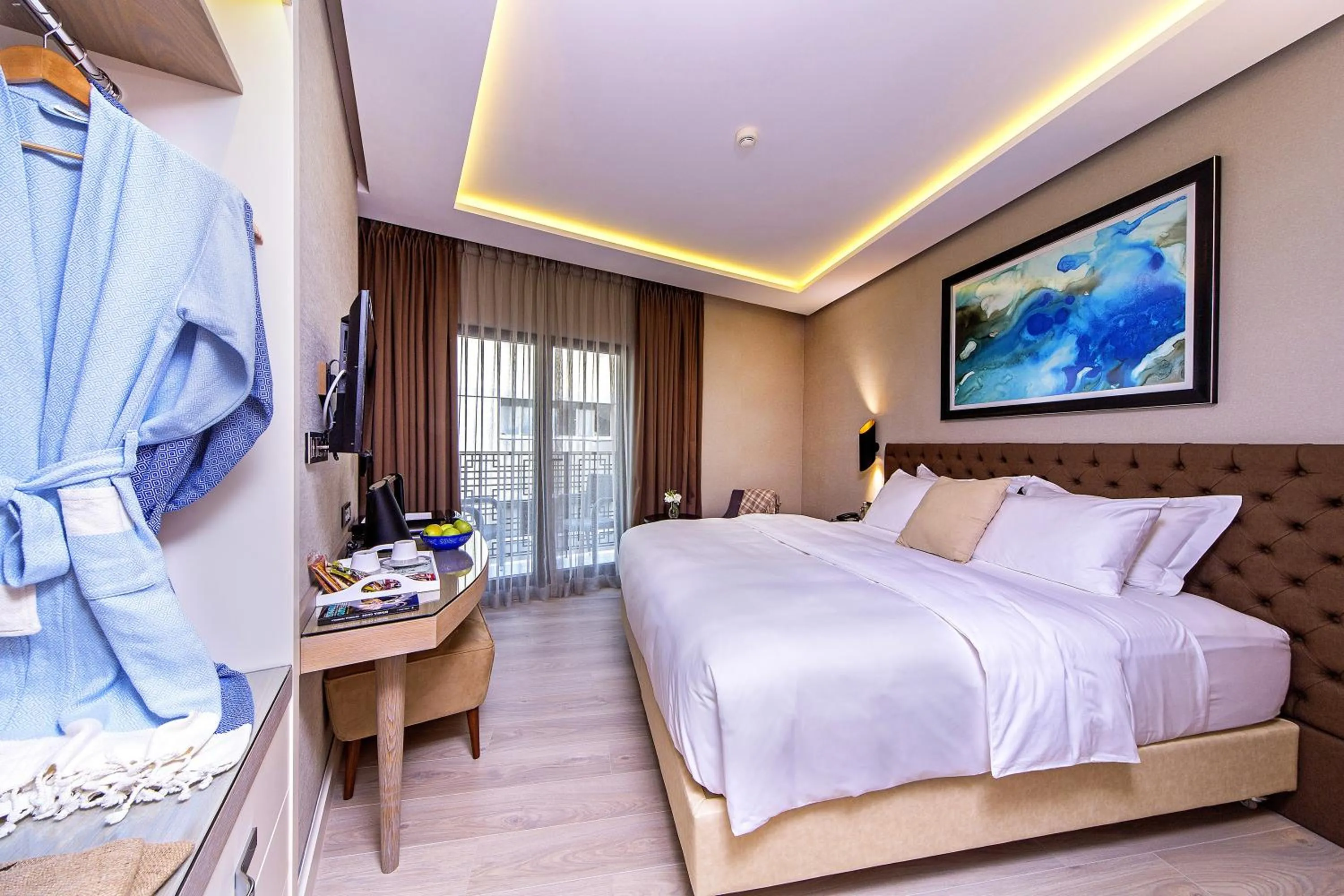 Photo of the whole room, Bed in Barbera Hotel