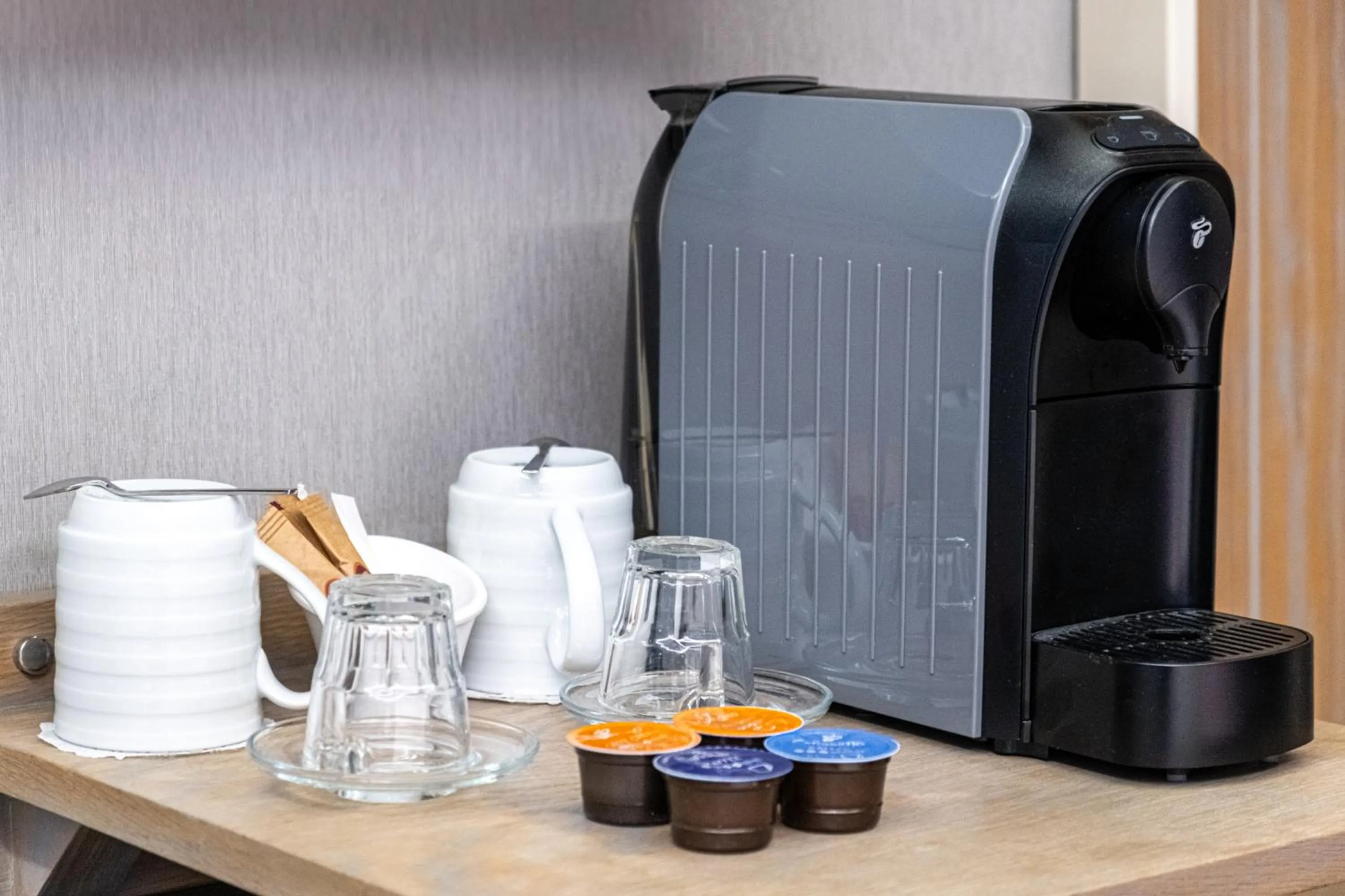 Coffee/tea facilities in Barbera Hotel
