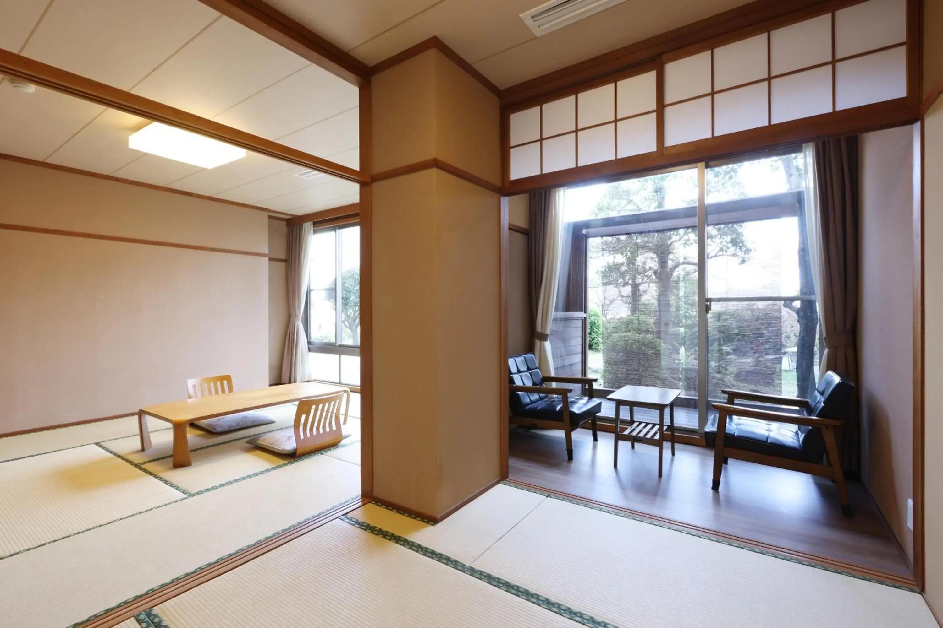 View (from property/room), Bed in Miyahama Grand Hotel View (from property/room), Bed in Miyahama Grand Hotel