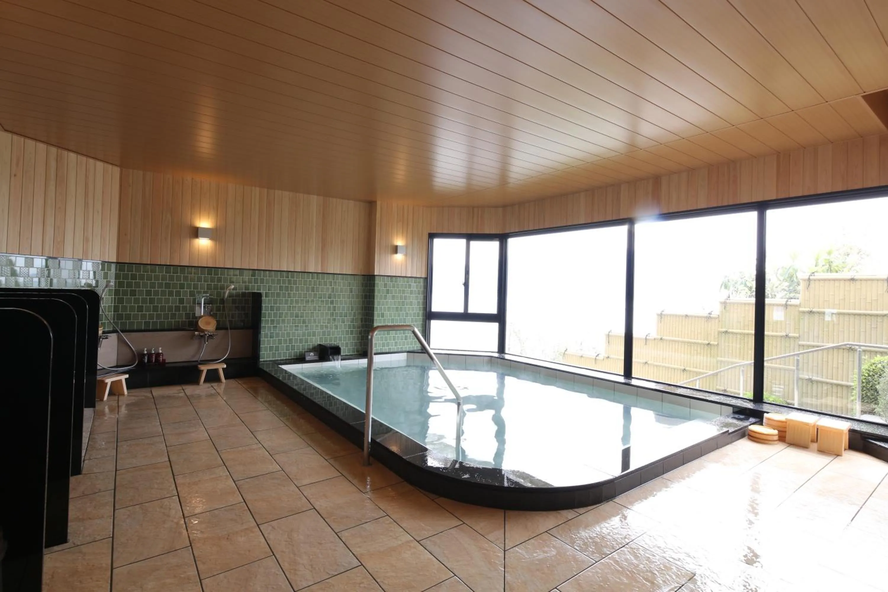 Hot Spring Bath in Miyahama Grand Hotel