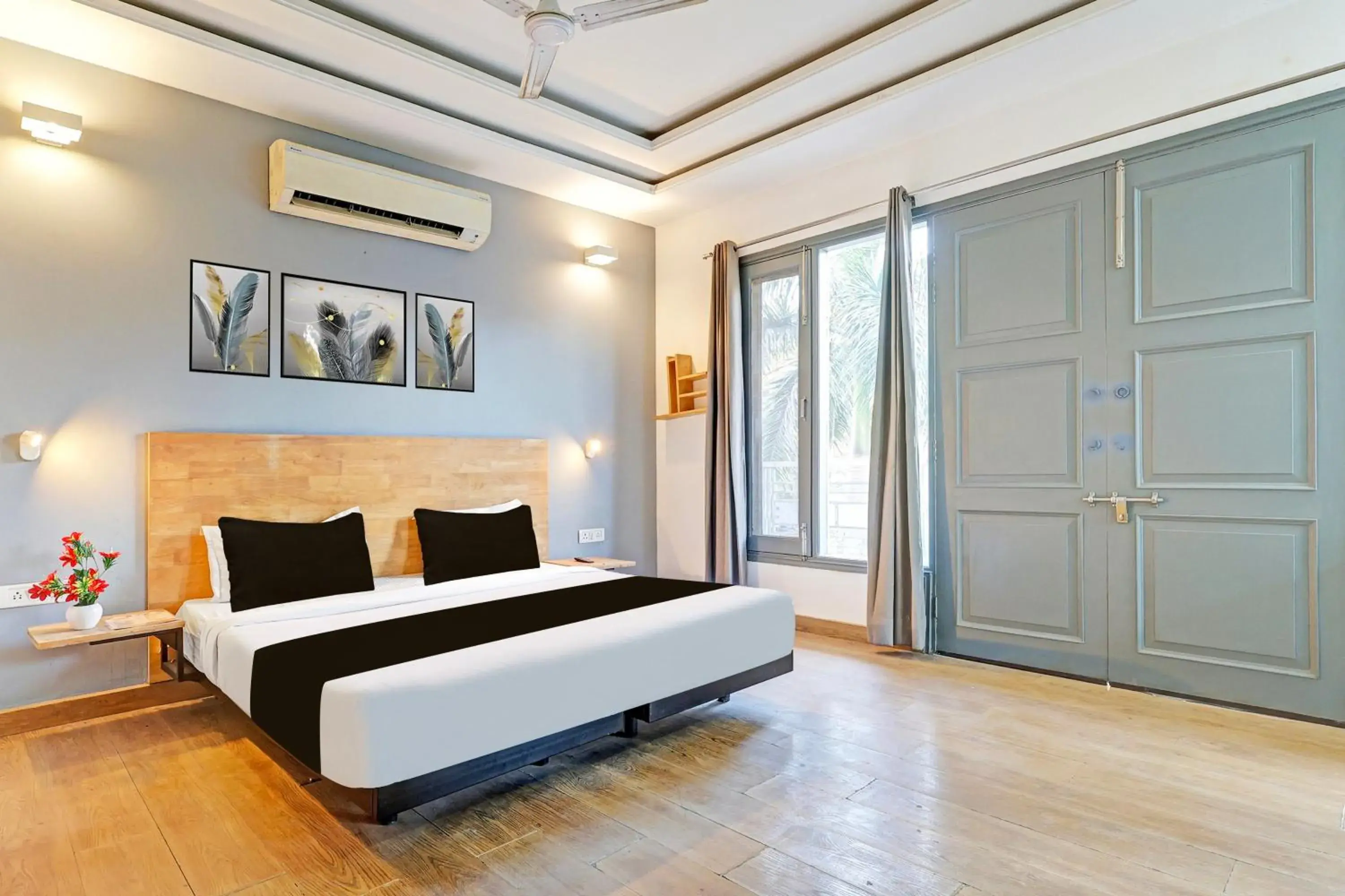 Bedroom, Bed in Super Townhouse Sector 49 Sohna Road Bedroom, Bed in Super Townhouse Sector 49 Sohna Road