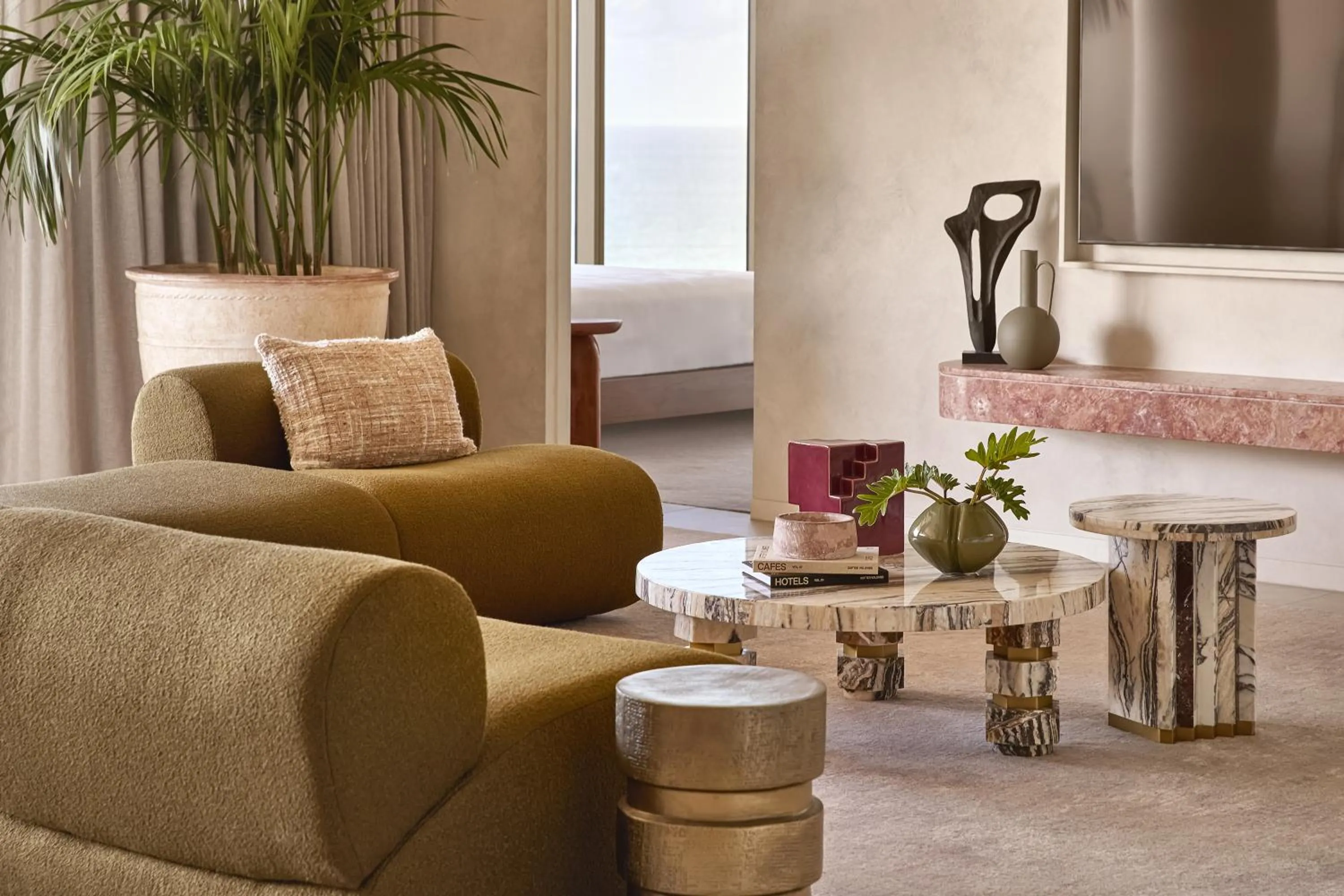 Living room in Mondrian Gold Coast