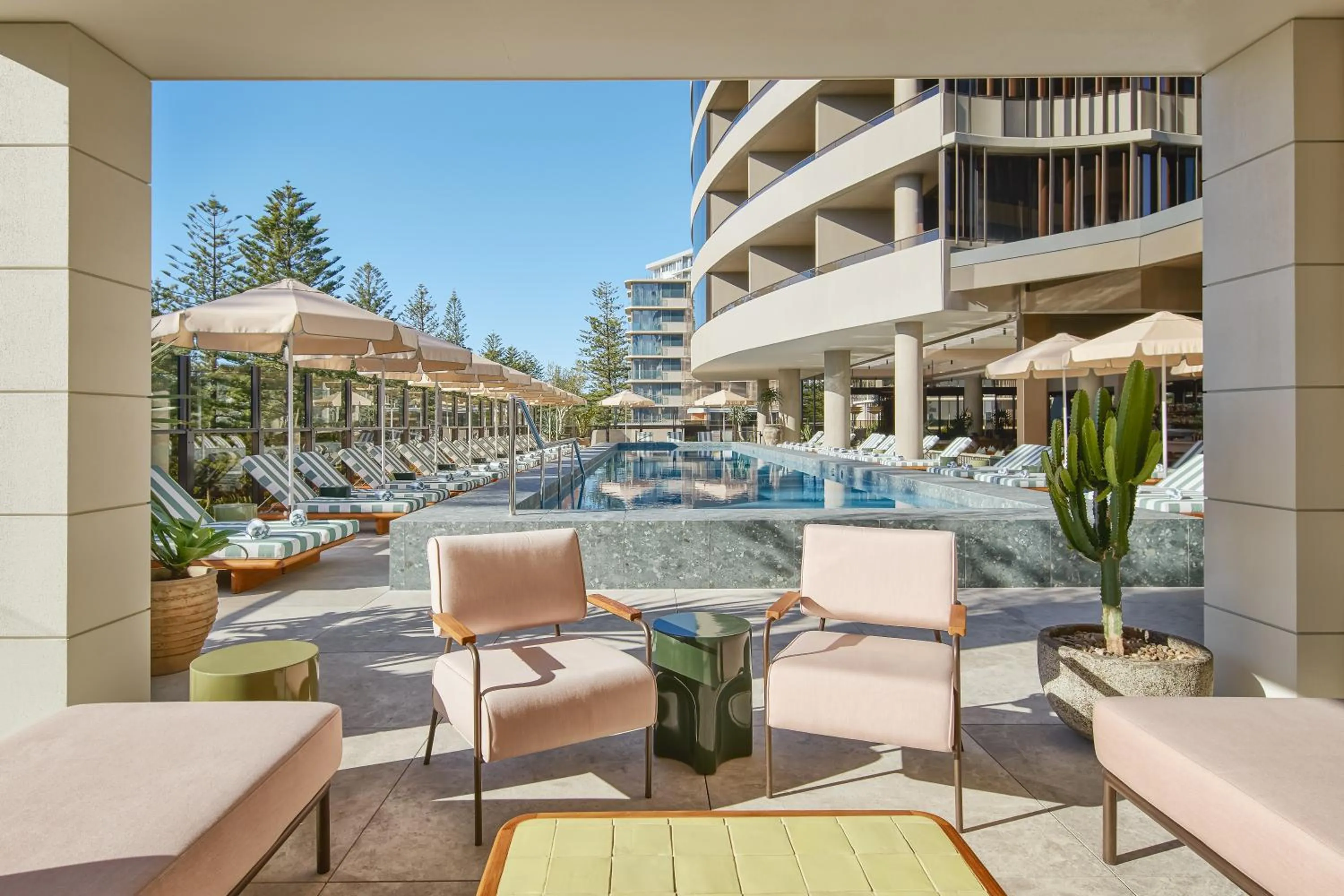 Swimming pool in Mondrian Gold Coast