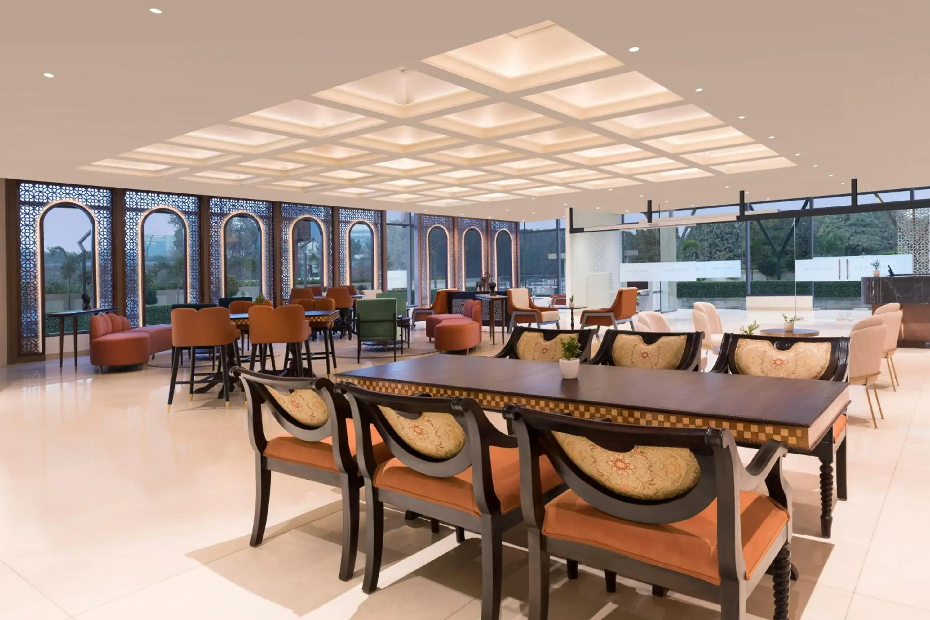 Lobby or reception in Mercure Lucknow Gomti Nagar Lobby or reception in Mercure Lucknow Gomti Nagar