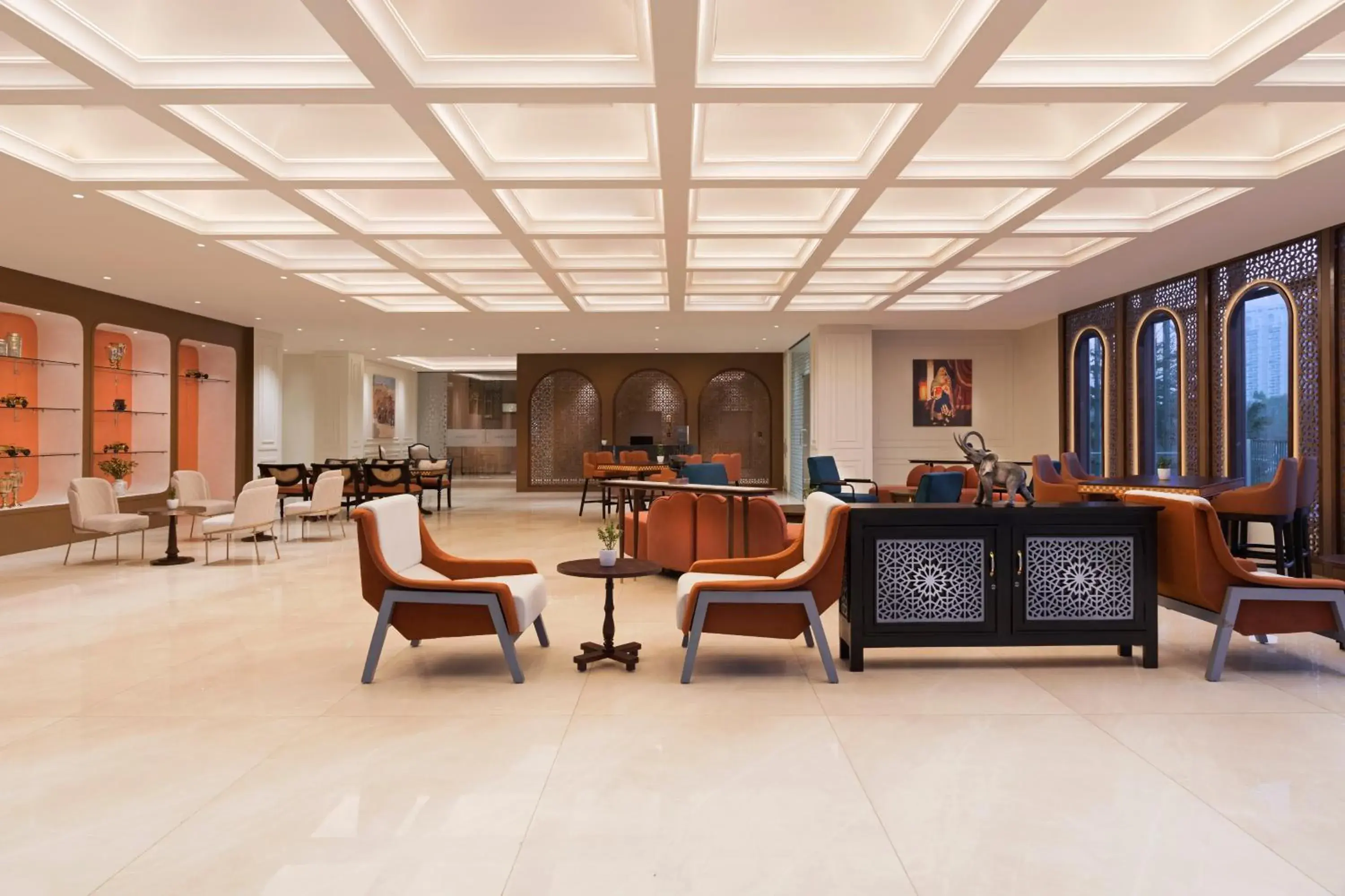 Lobby or reception in Mercure Lucknow Gomti Nagar Lobby or reception in Mercure Lucknow Gomti Nagar